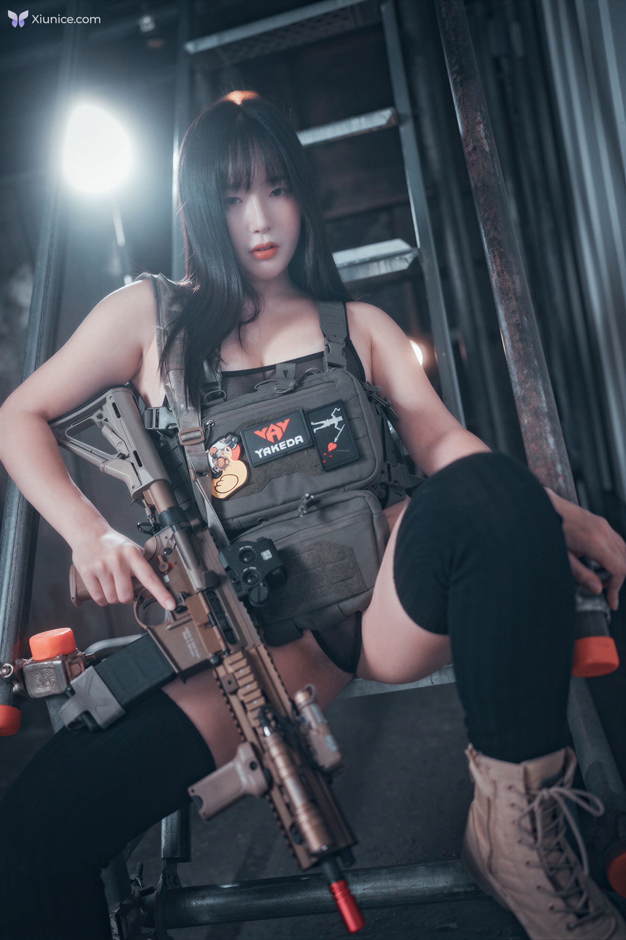 AI Refined DJAWA Photo – Pia 피아- Loose and Tight Combat Green Camo 第73张