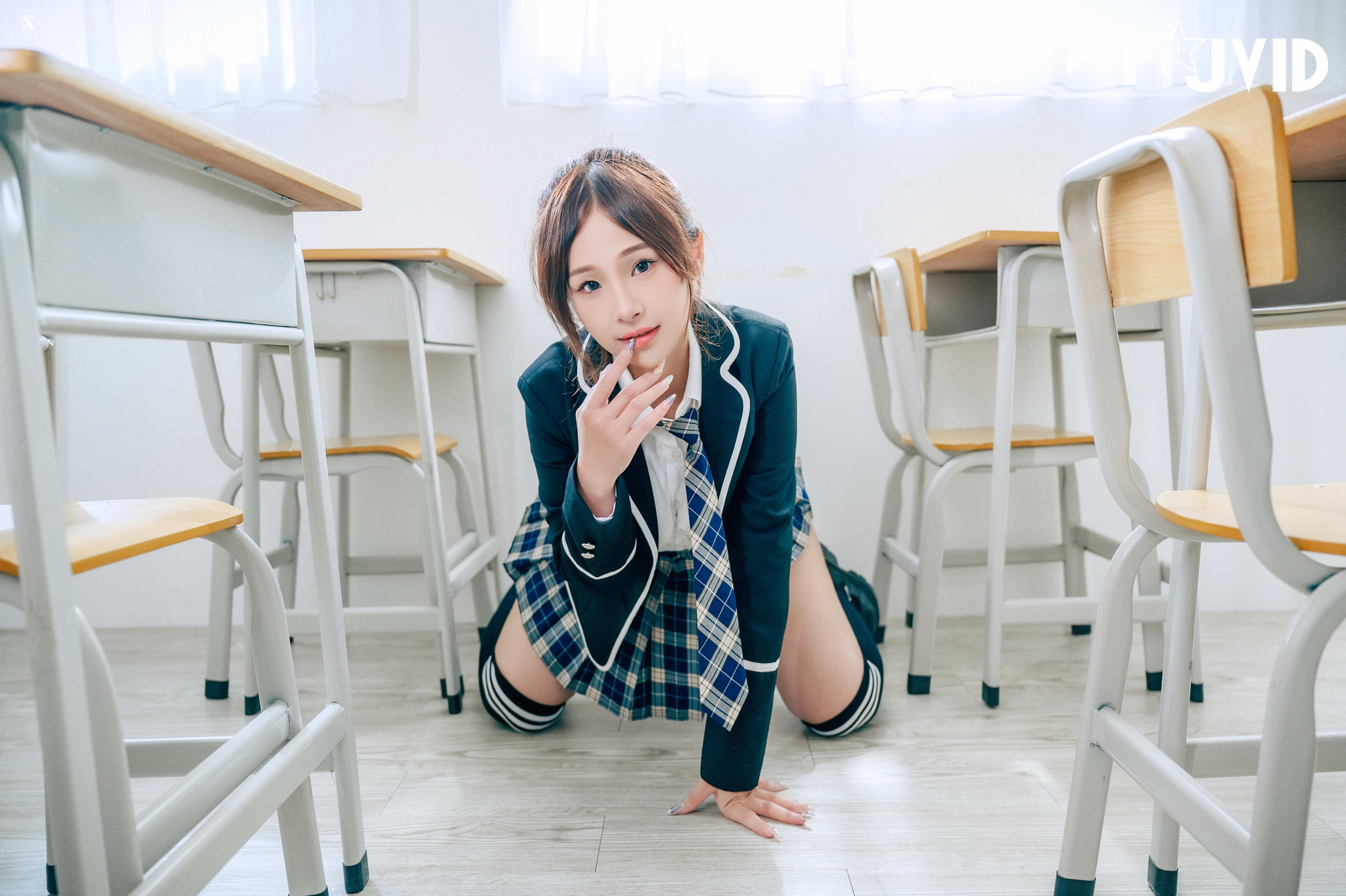 JVID – 婕咪 Juice – 下课后在教室色色被老师发现 第77张