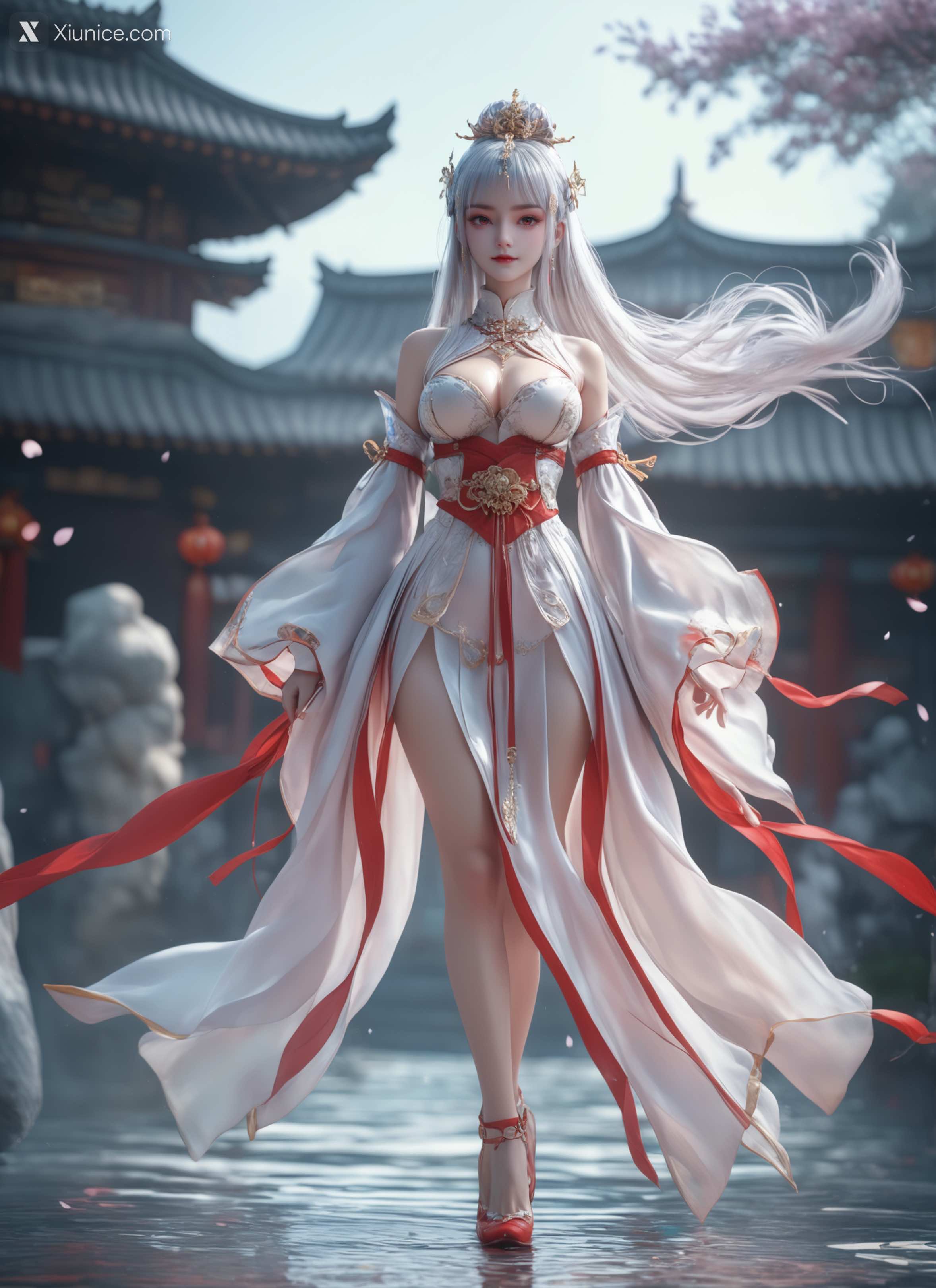 AI Girl – 完美世界-太阴玉兔 调教 锐克 第1张