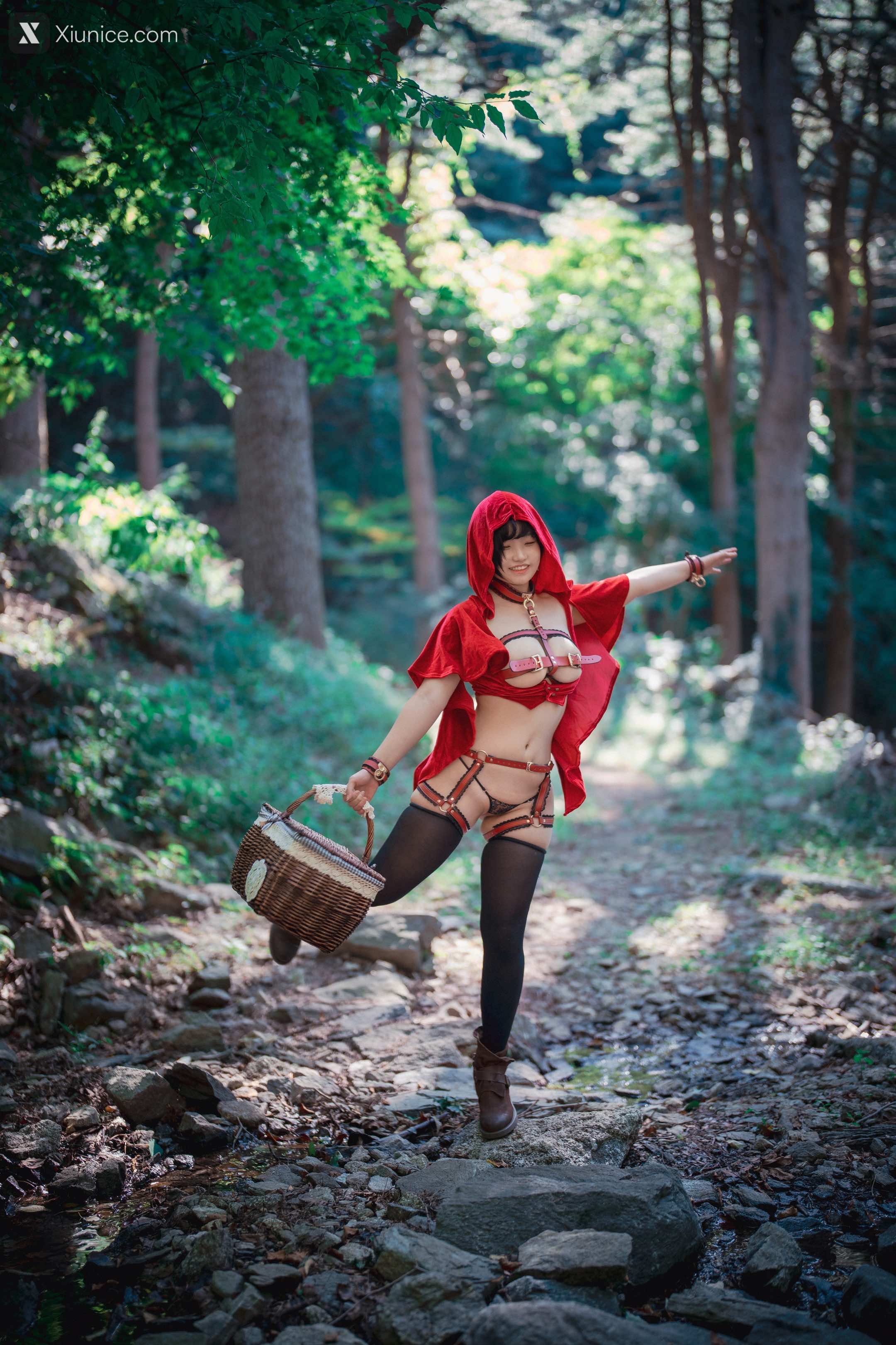 DJAWA Photo – Mimmi (밈미) – Naughty Red Hiring Hood 第73张