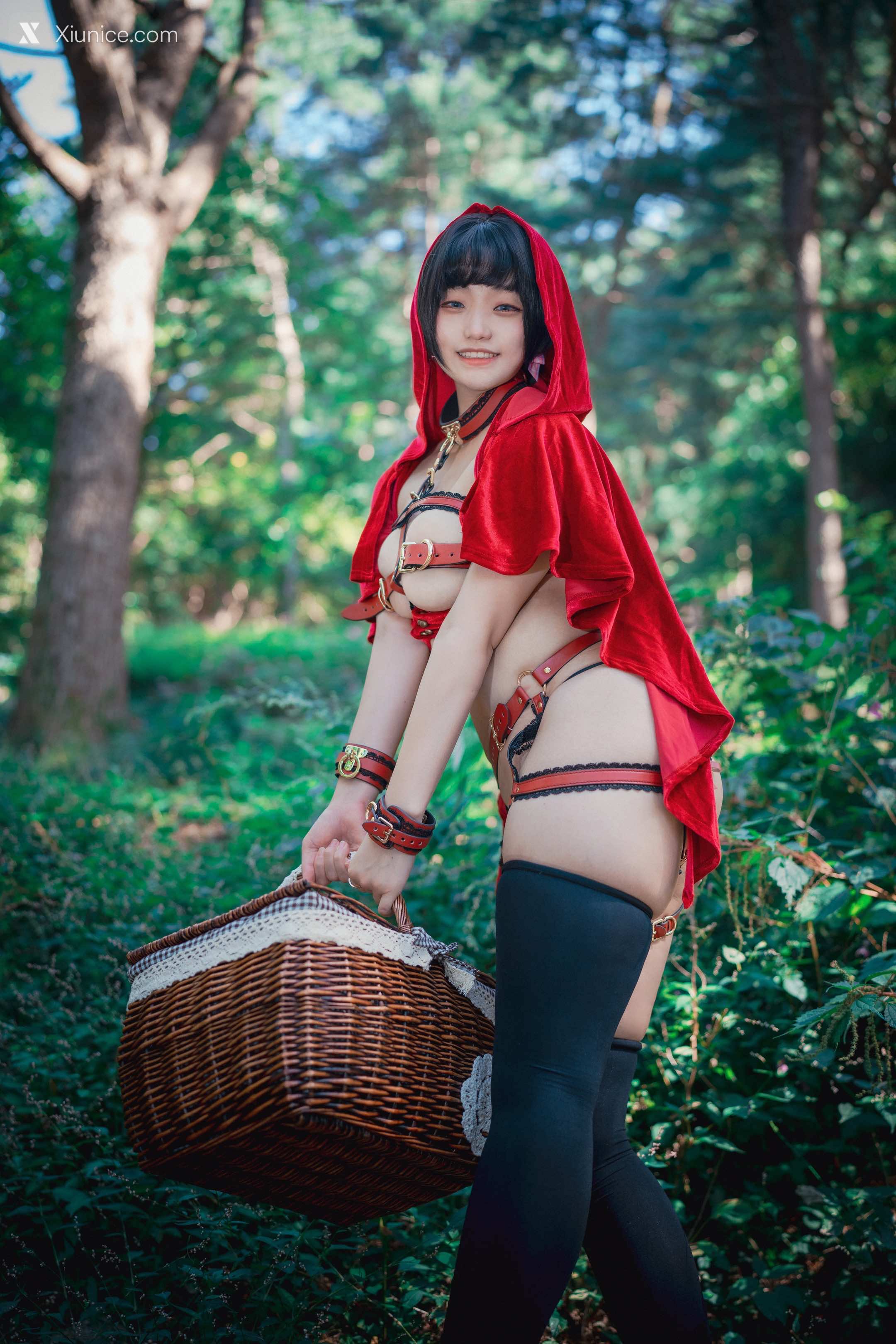 DJAWA Photo – Mimmi (밈미) – Naughty Red Hiring Hood 第8张