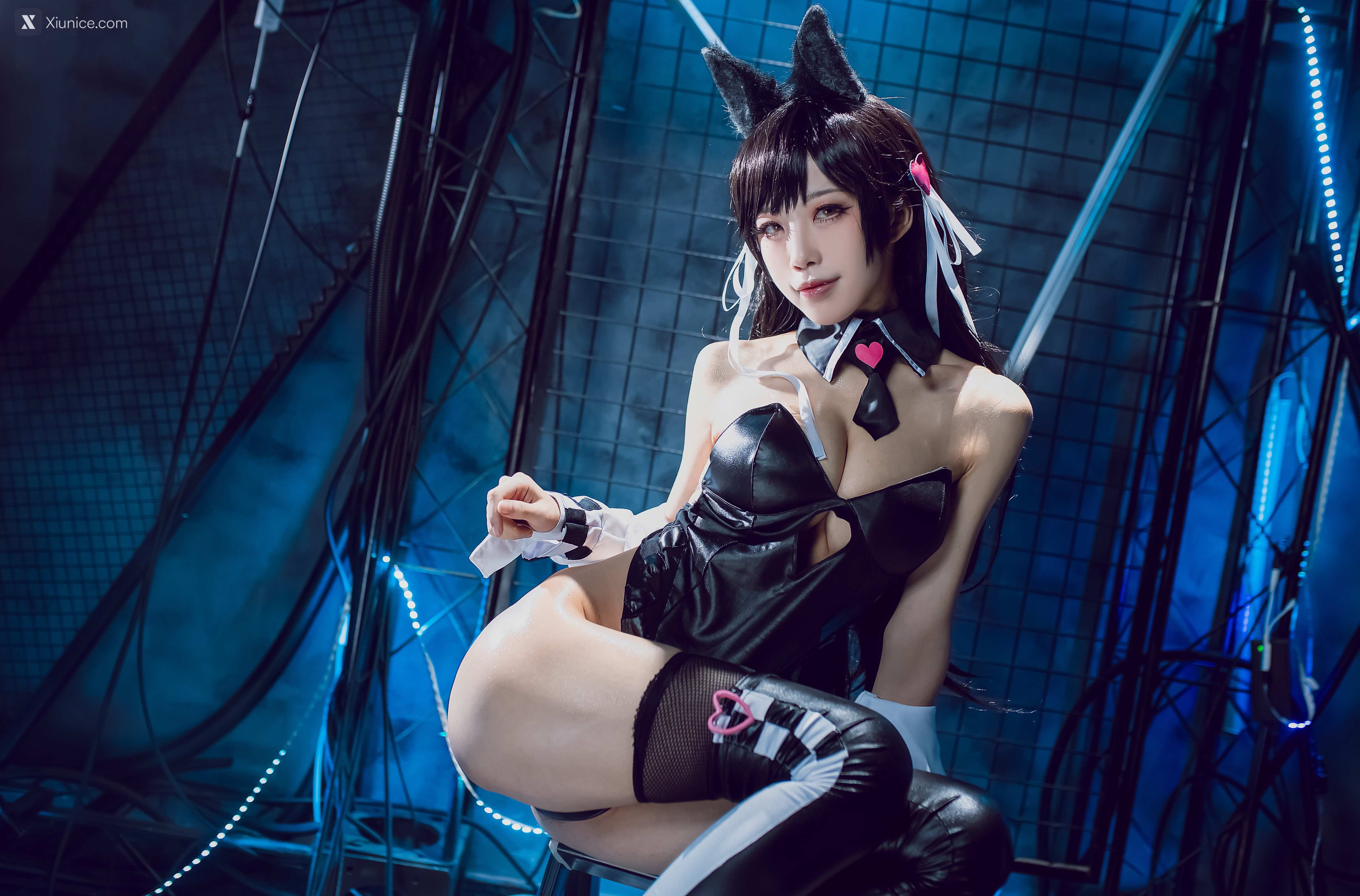 Coser@水淼Aqua – Vol.054 碧蓝航线 爱宕犬 同人机车 第17张