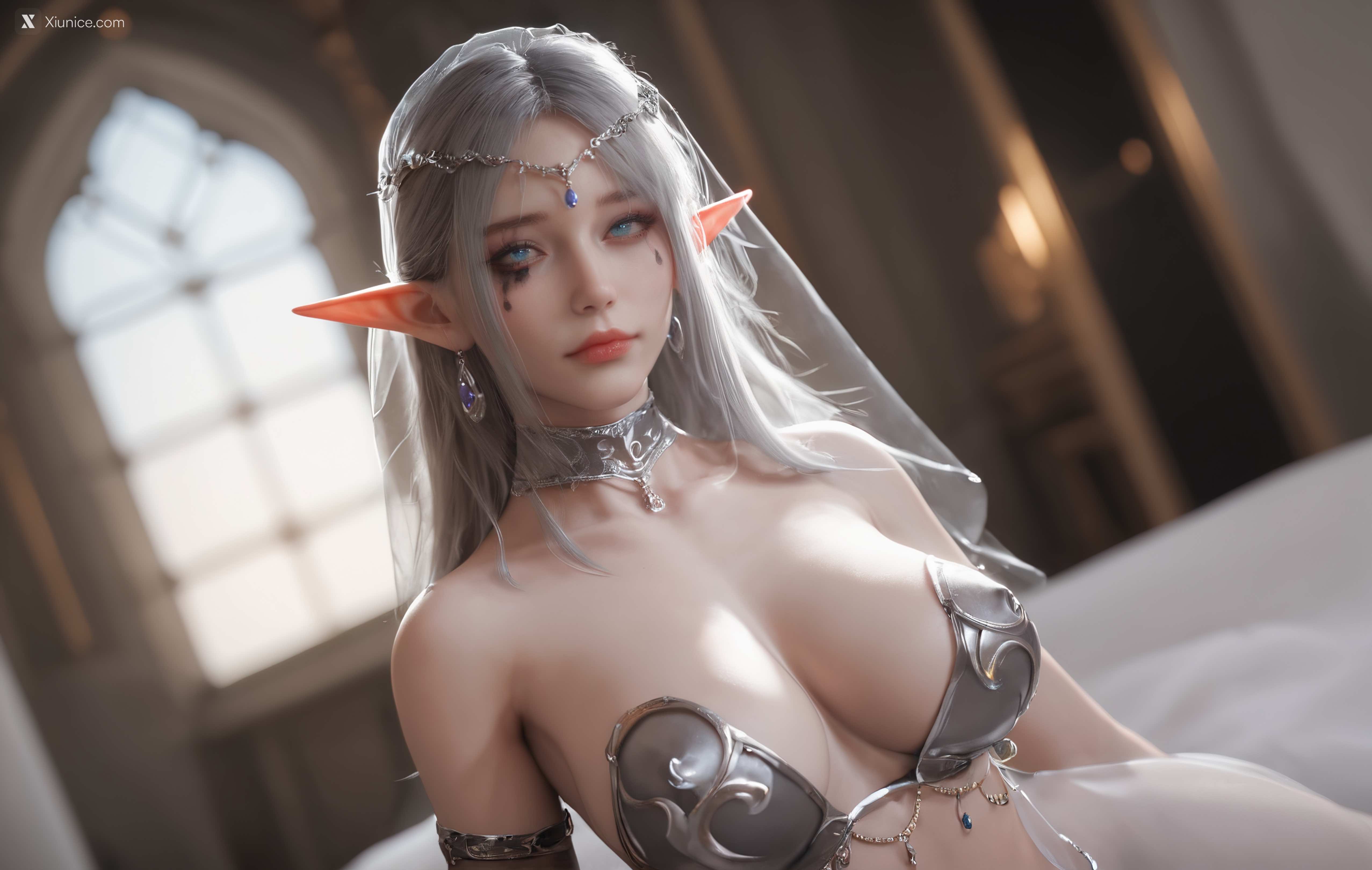 AI Girl – 堕落精灵【墨迹】 第37张