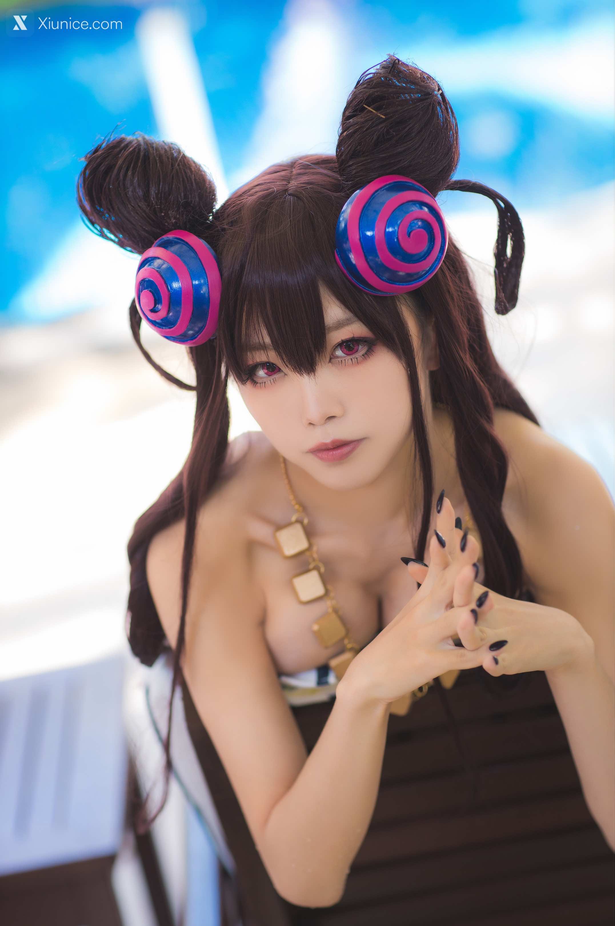 Coser@水淼Aqua – Vol.051 紫式部水着Ver 第23张