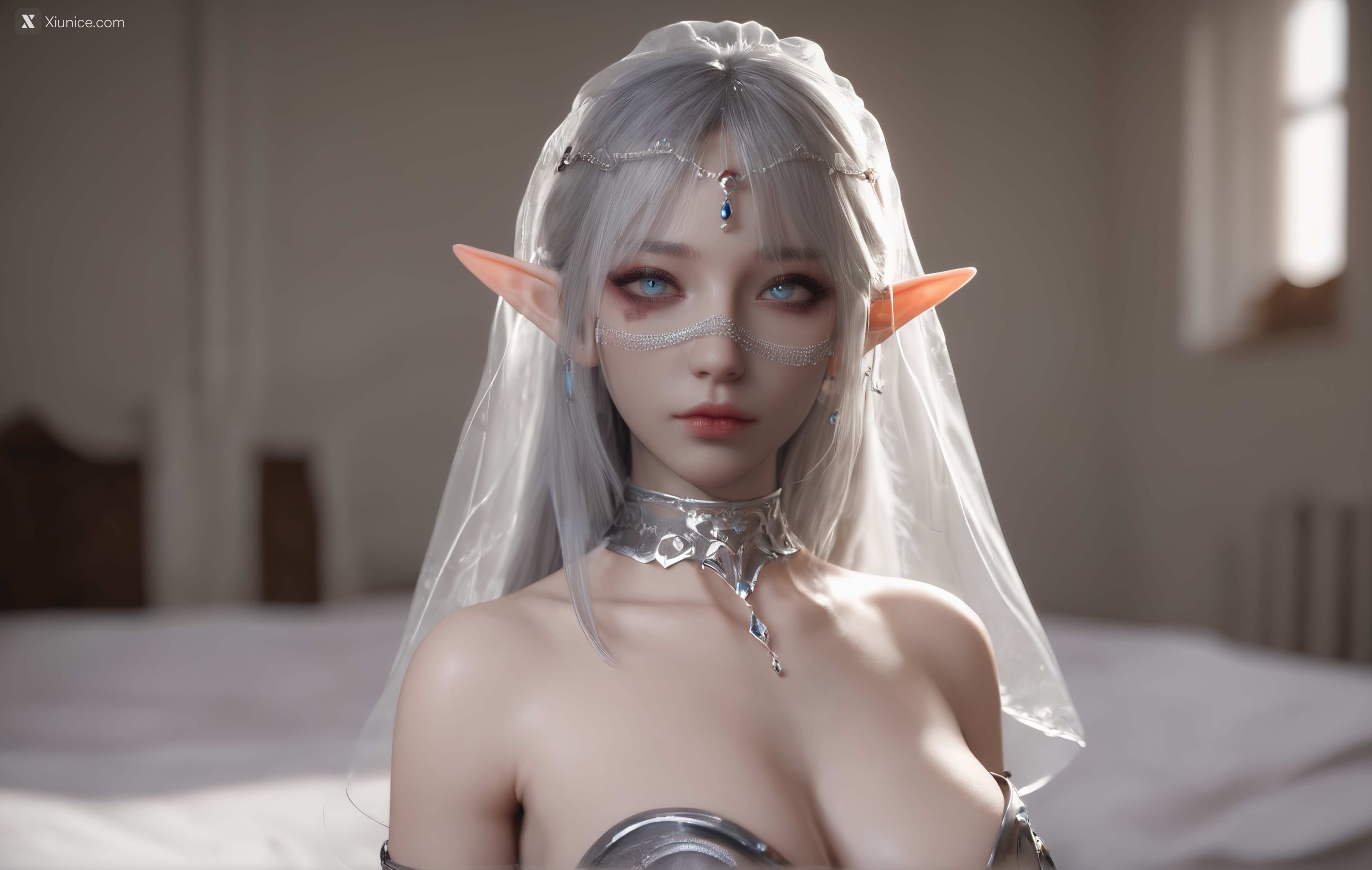 AI Girl – 堕落精灵【墨迹】 第40张