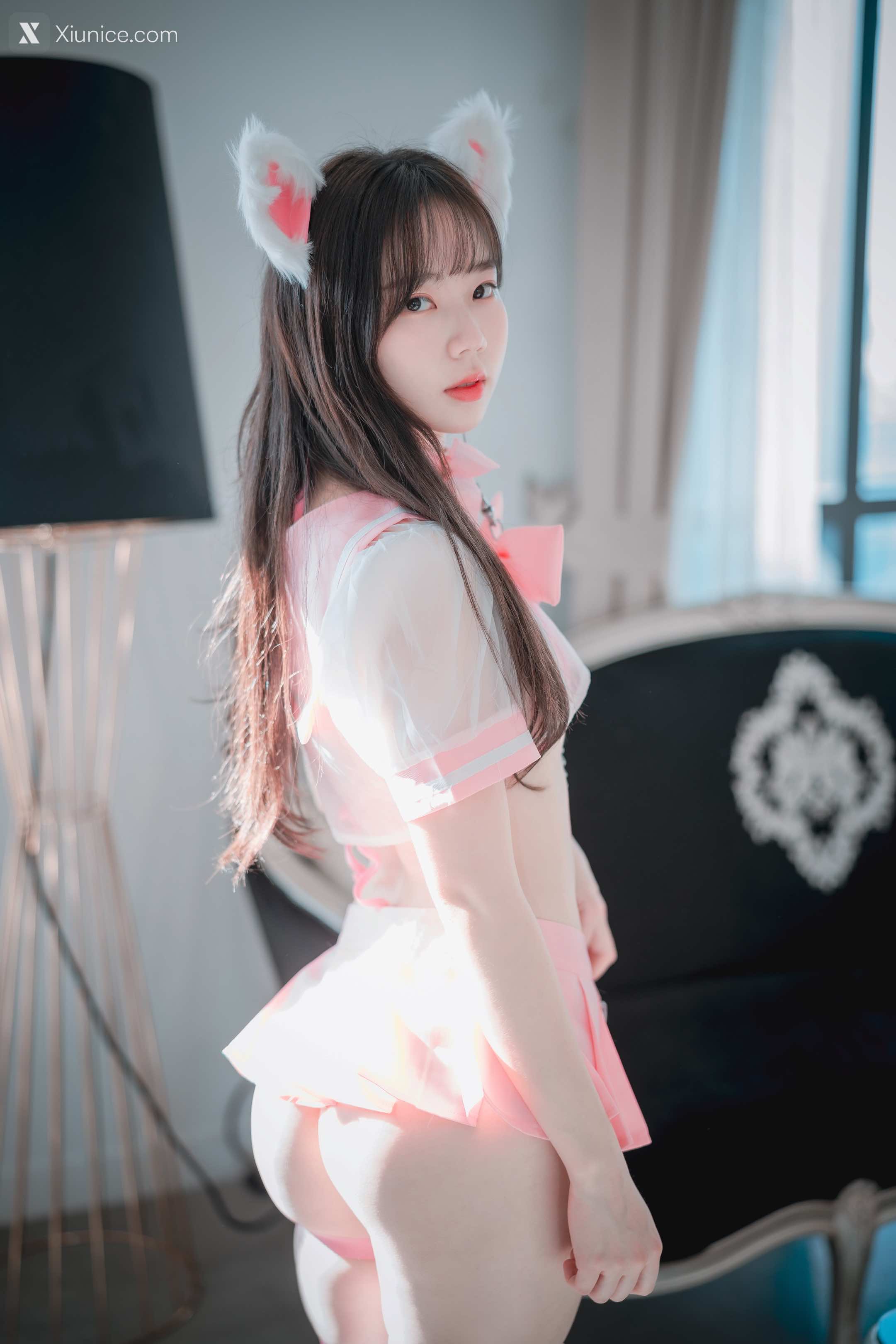 DJAWA Photo – Myu_a_ (뮤아) – Catgirl in Pink 第2张