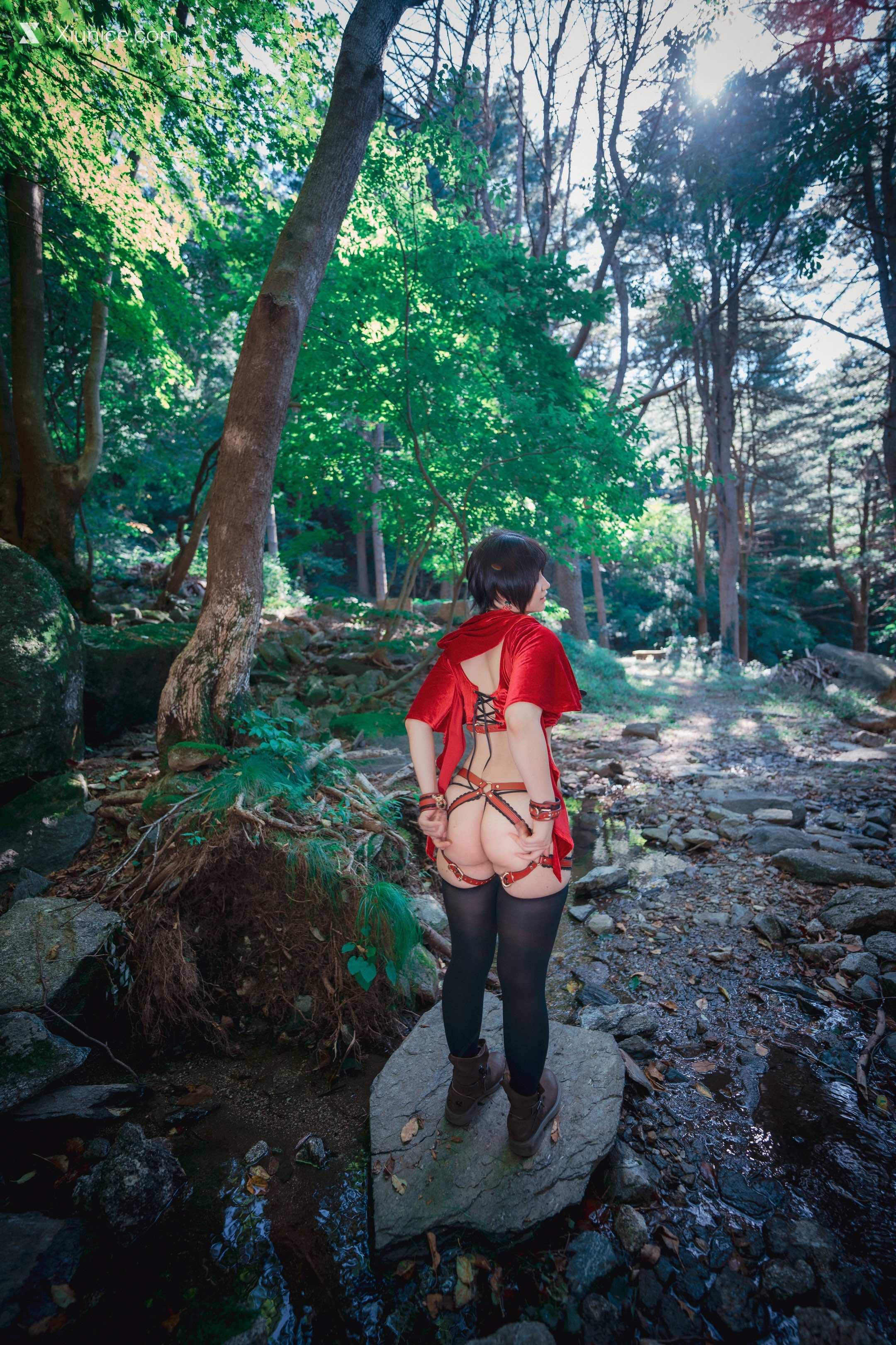 DJAWA Photo – Mimmi (밈미) – Naughty Red Hiring Hood 第68张