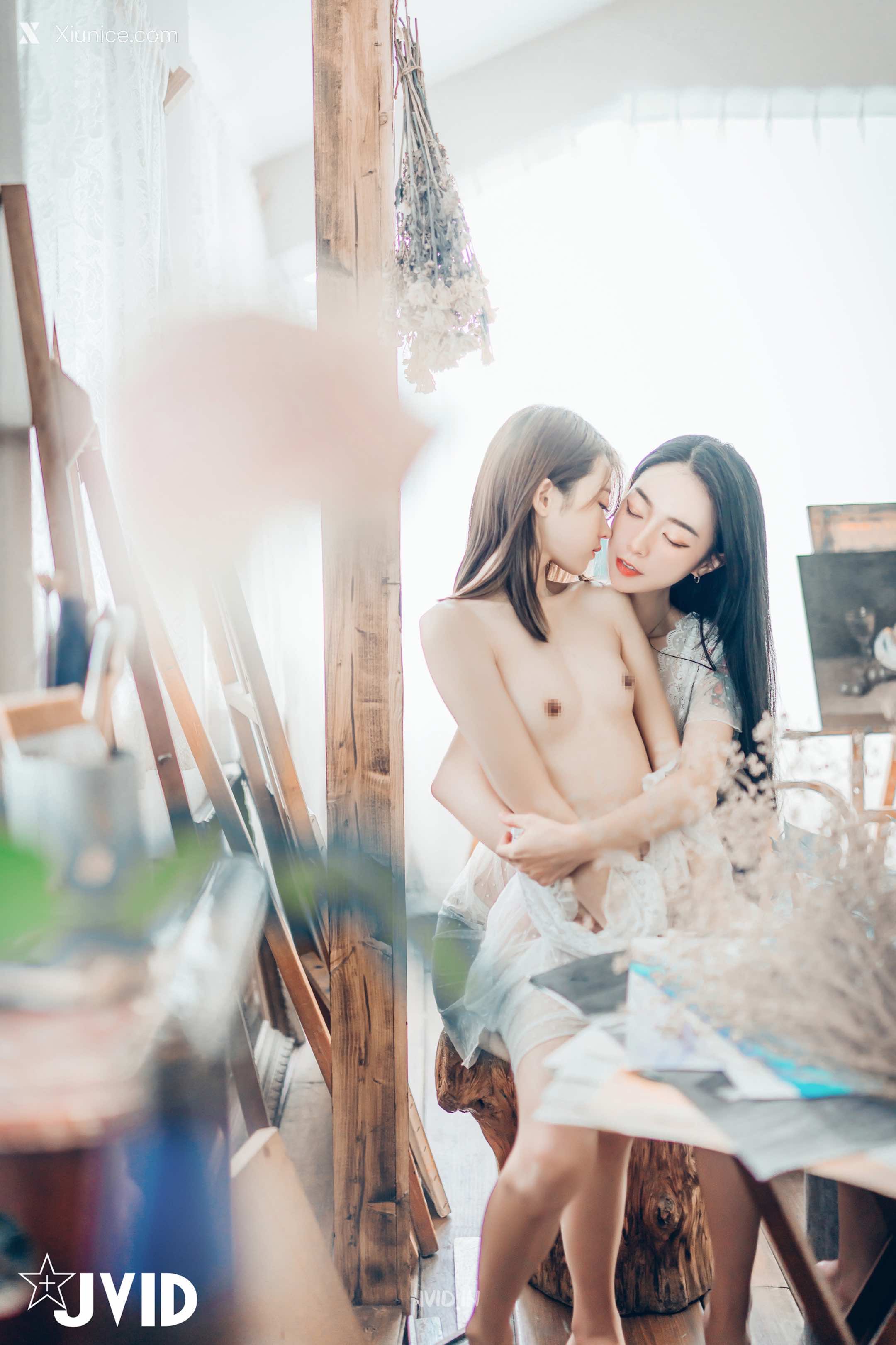JVID – 妍妍 Angel & 飘飘 – 百合花神の美少女-最色色嘗試-辰辰特別客串！色色最大突破 第32张