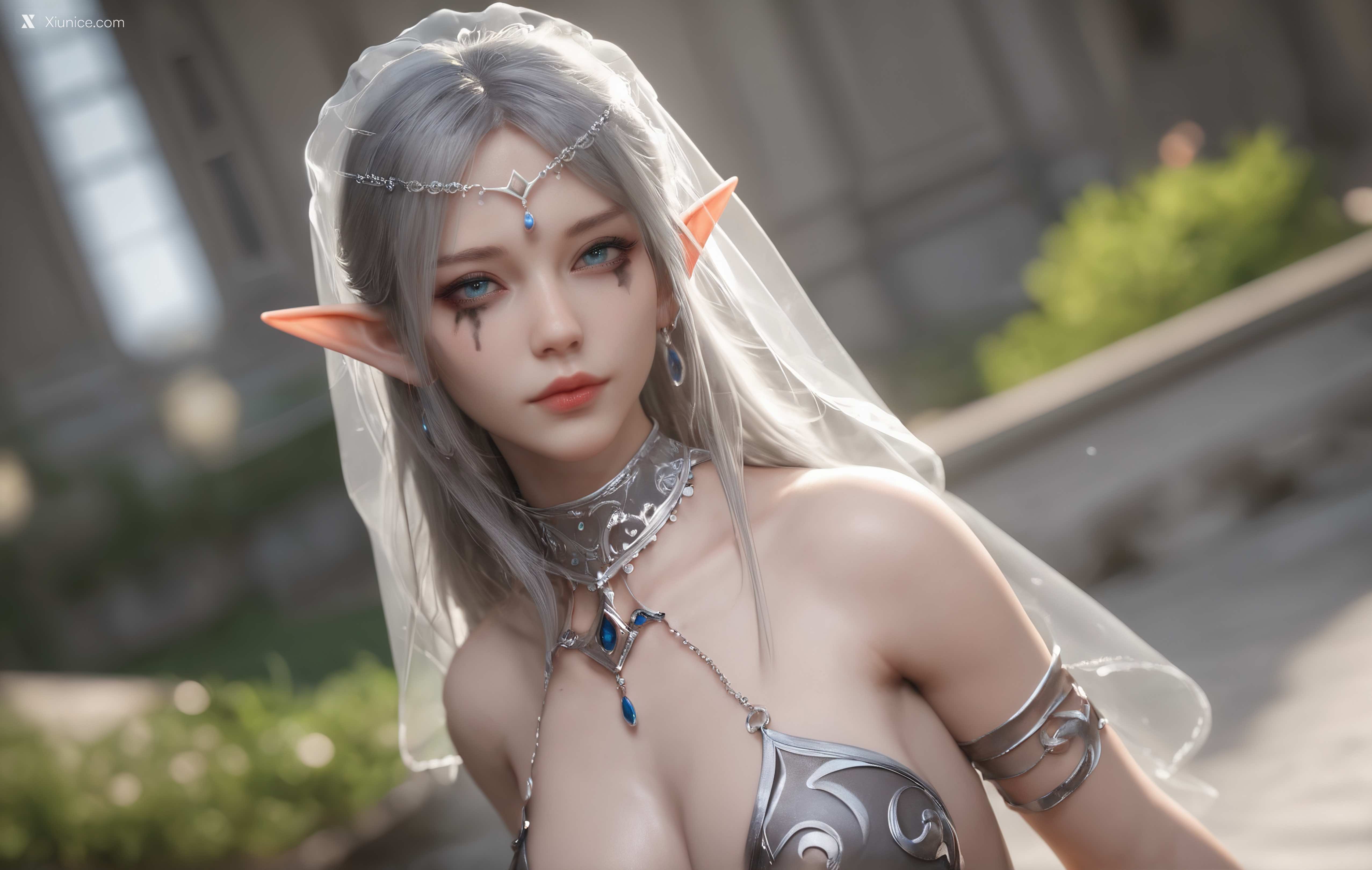 AI Girl – 堕落精灵【墨迹】 第34张