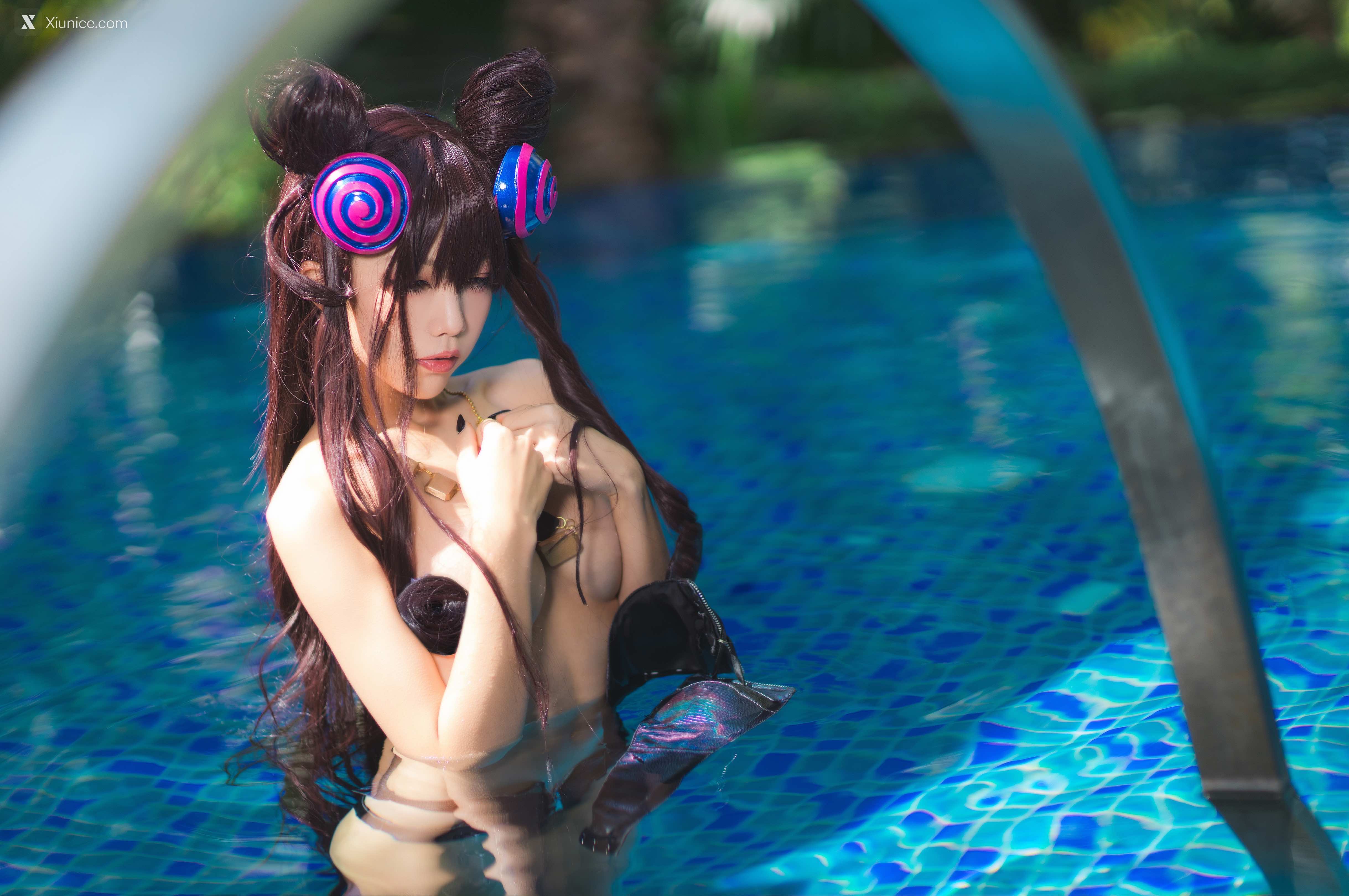 Coser@水淼Aqua – Vol.051 紫式部水着Ver 第40张