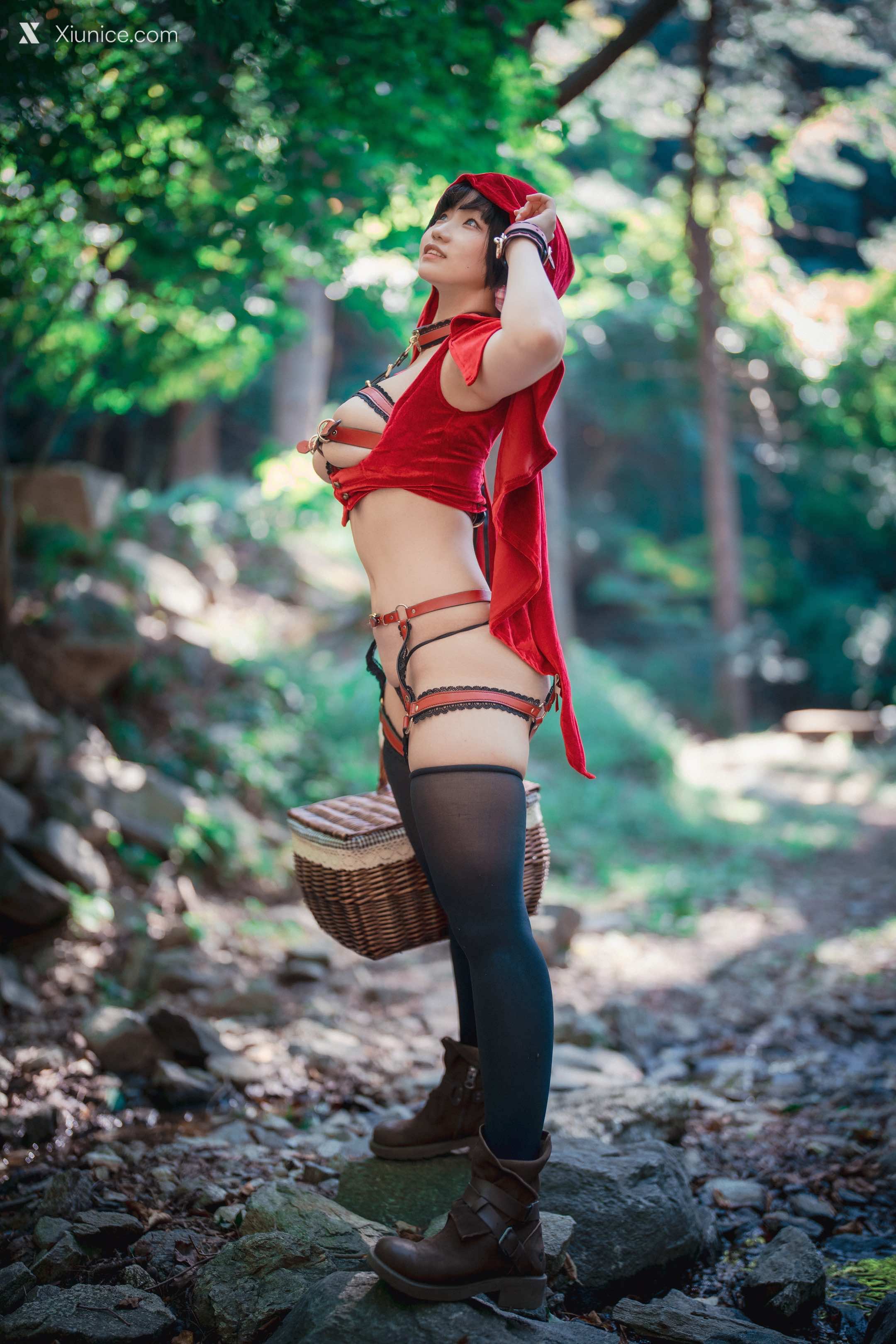 DJAWA Photo – Mimmi (밈미) – Naughty Red Hiring Hood 第75张