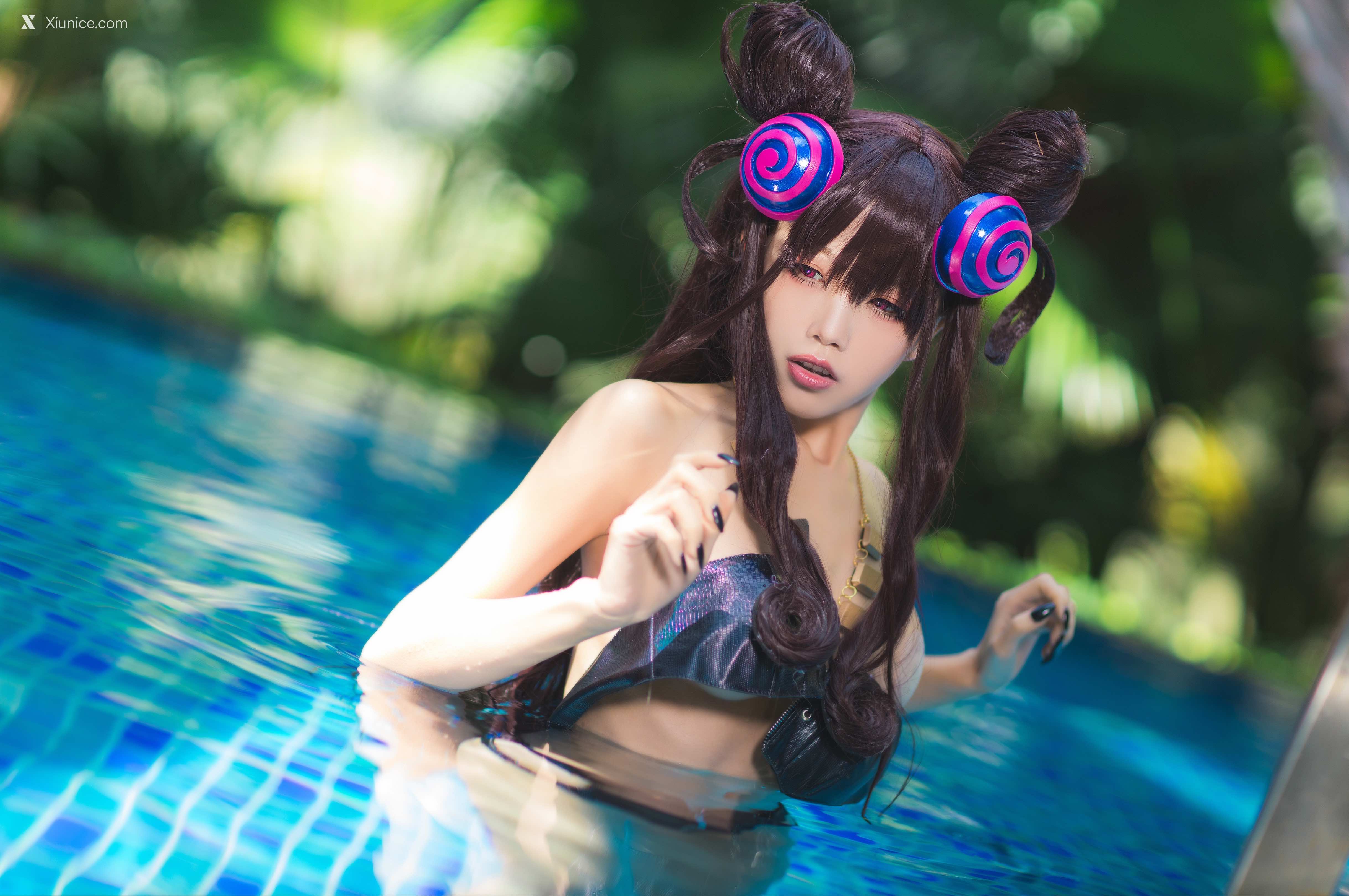 Coser@水淼Aqua – Vol.051 紫式部水着Ver 第6张