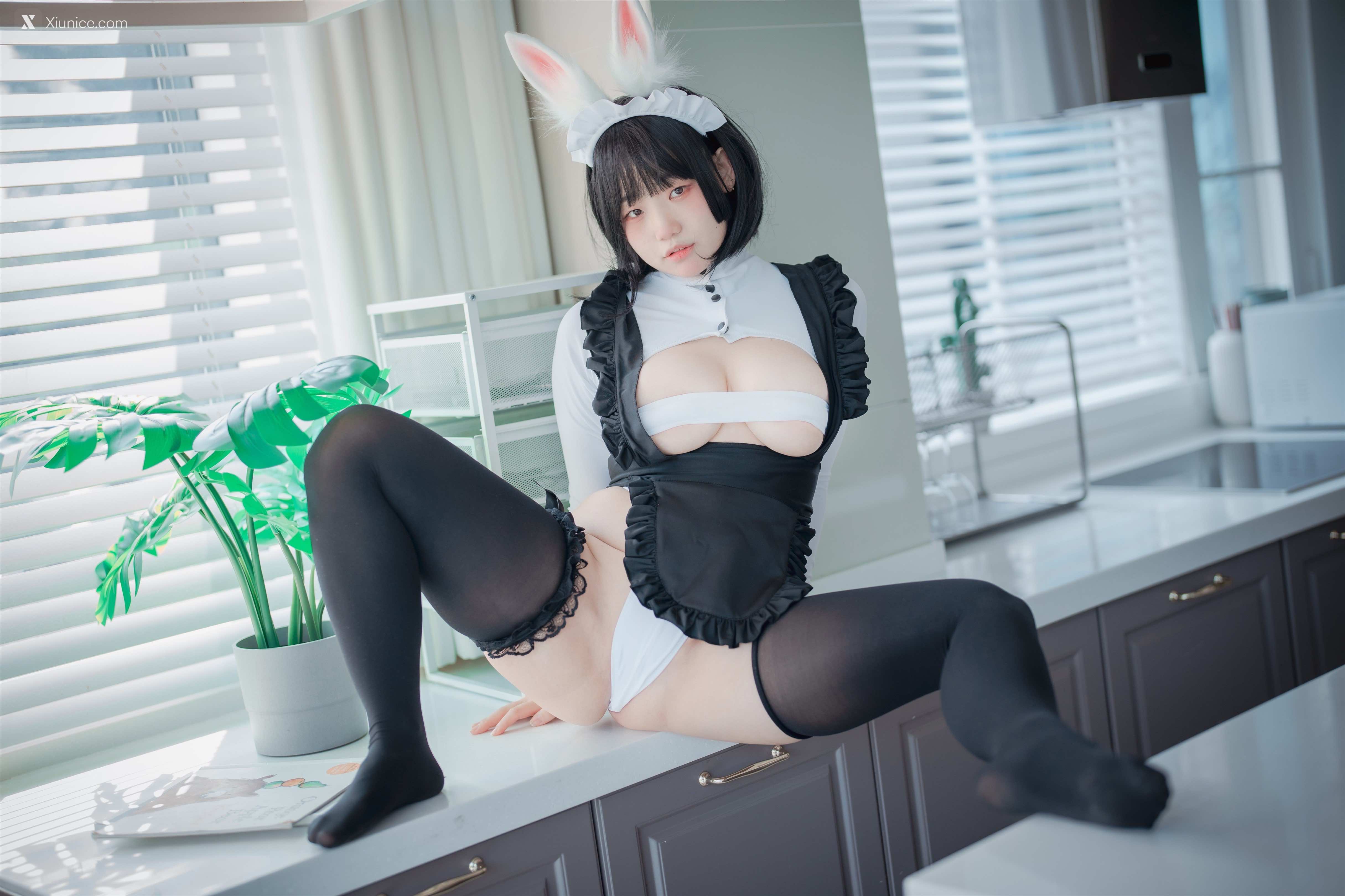 DJAWA Photo – Maruemon (마루에몽) & Mimmi (밈미) – Maid Mansion W² 第65张