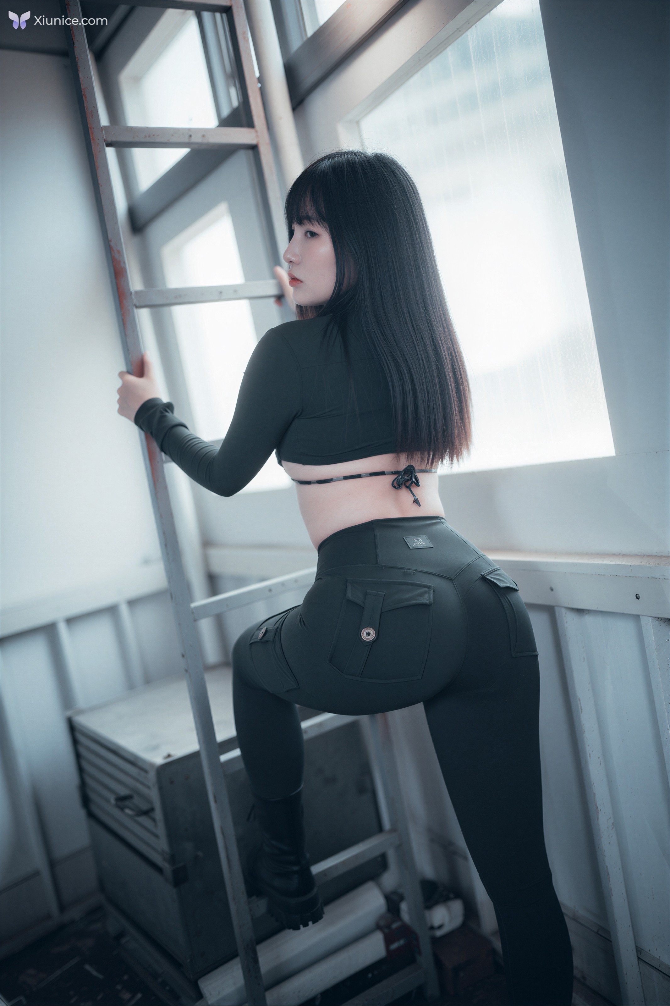 AI Refined DJAWA Photo – Pia 피아- Loose and Tight Combat Green Camo 第15张