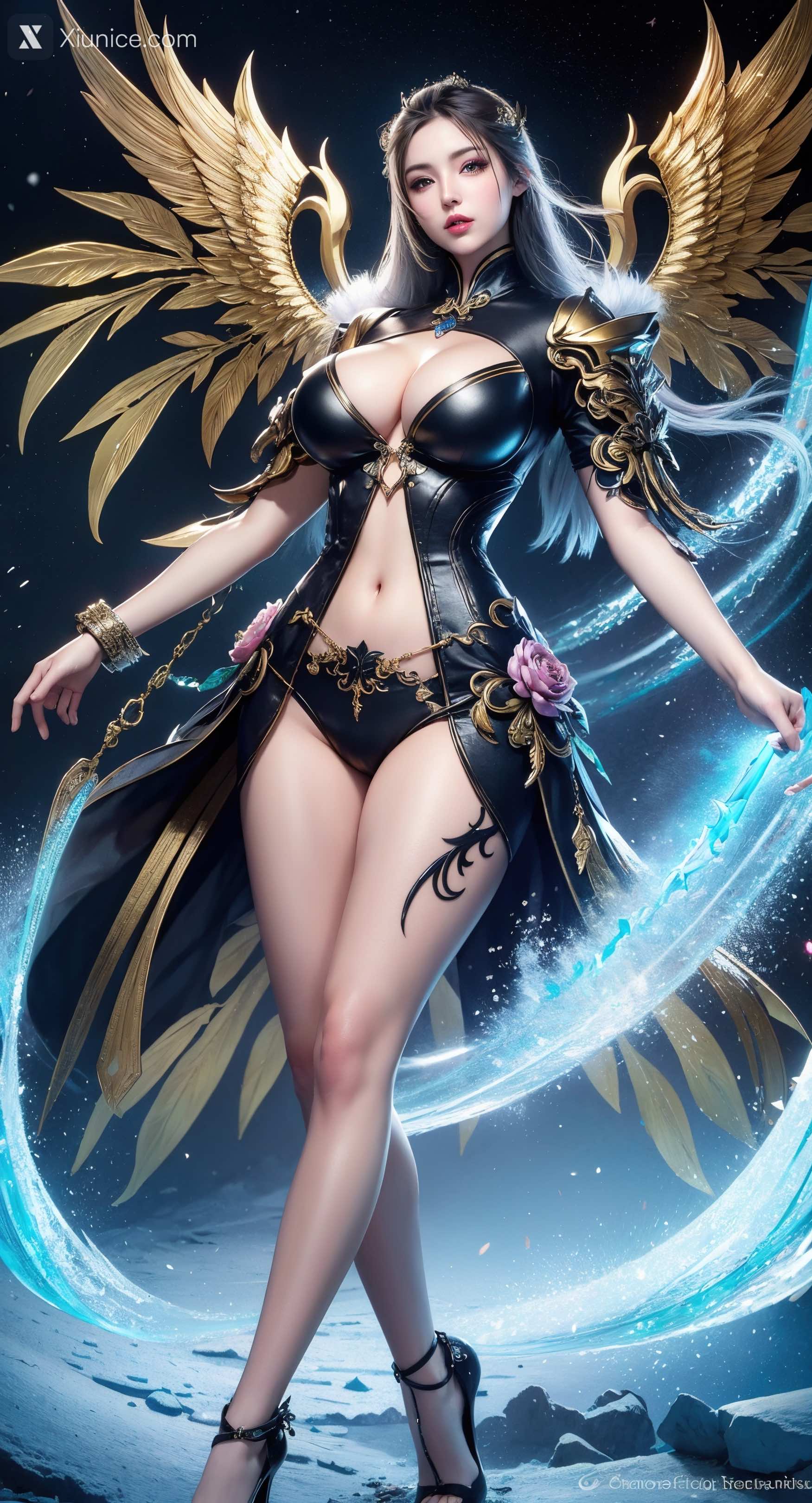 AI Girl – 剑灵风格【墨迹】 第24张