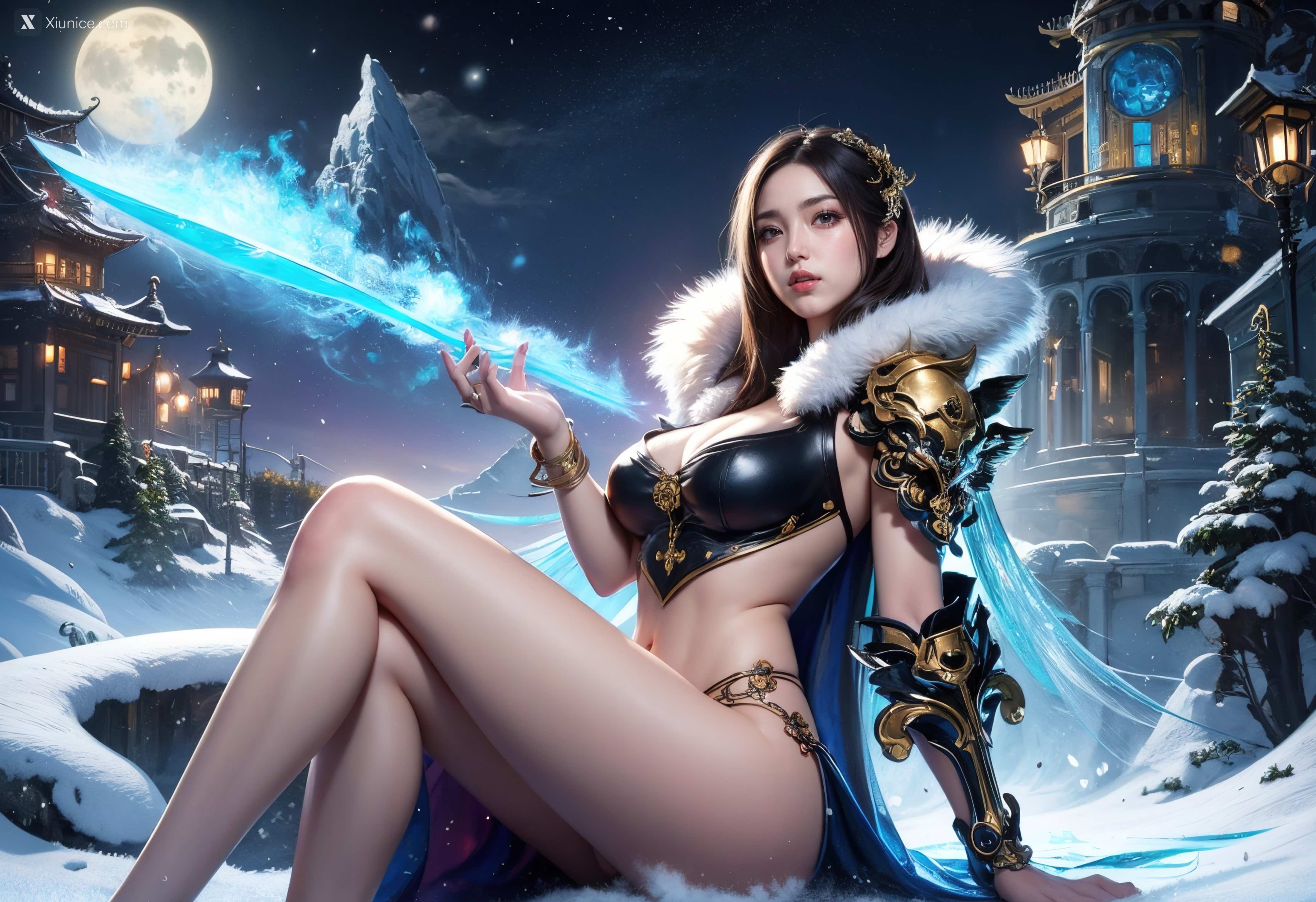 AI Girl – 剑灵风格【墨迹】 第58张