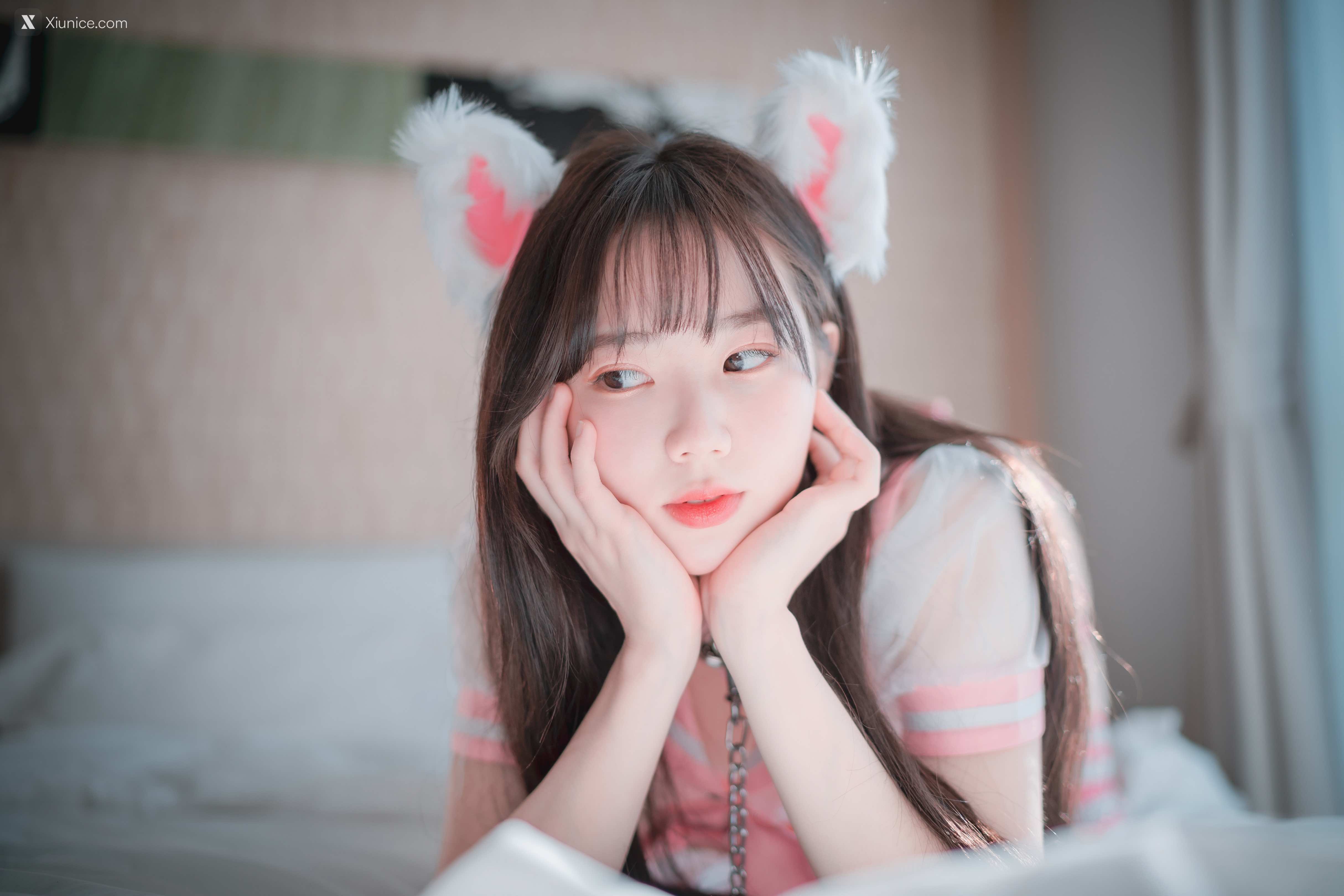 DJAWA Photo – Myu_a_ (뮤아) – Catgirl in Pink 第23张