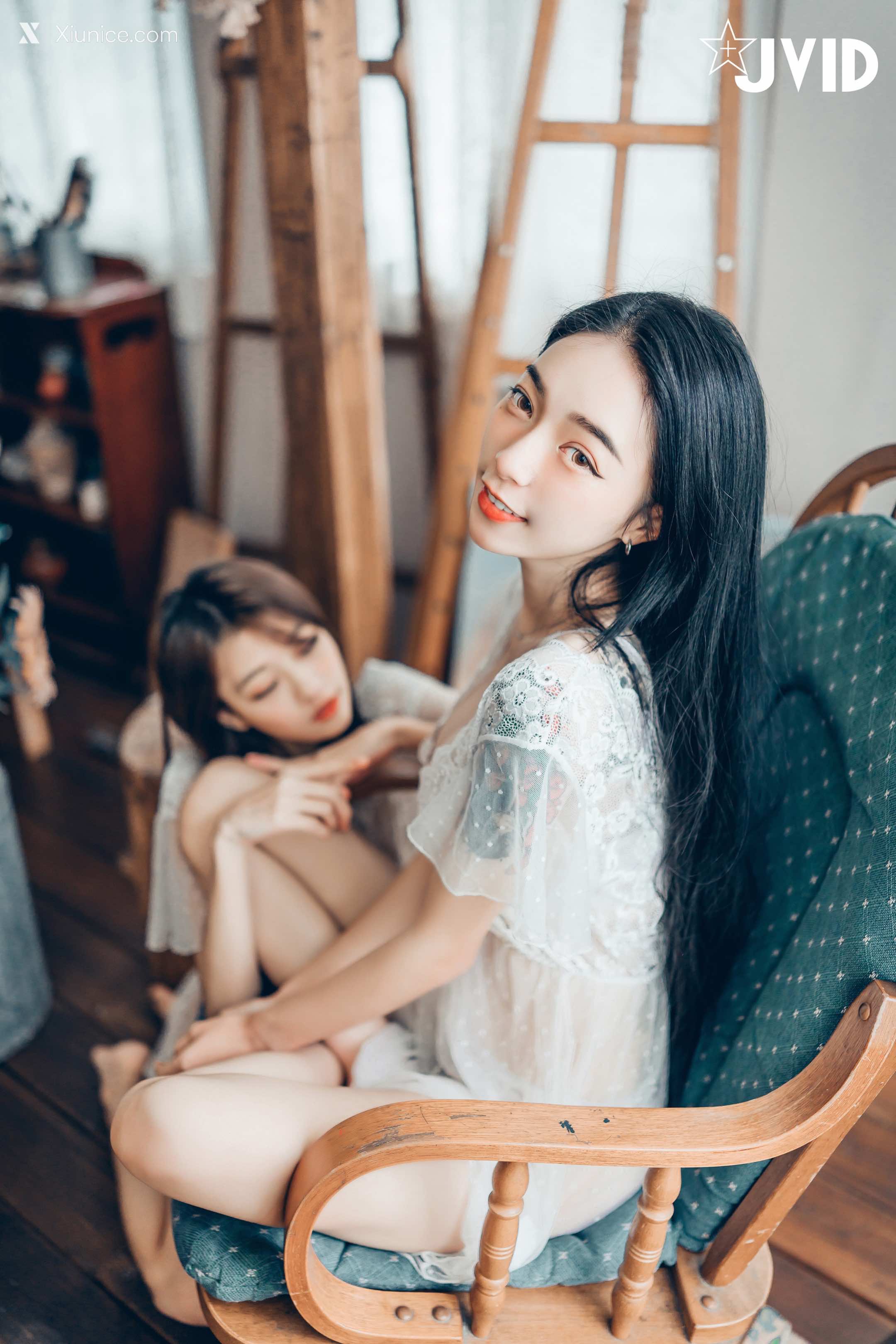 JVID – 妍妍 Angel & 飘飘 – 百合花神の美少女-最色色嘗試-辰辰特別客串！色色最大突破 第17张