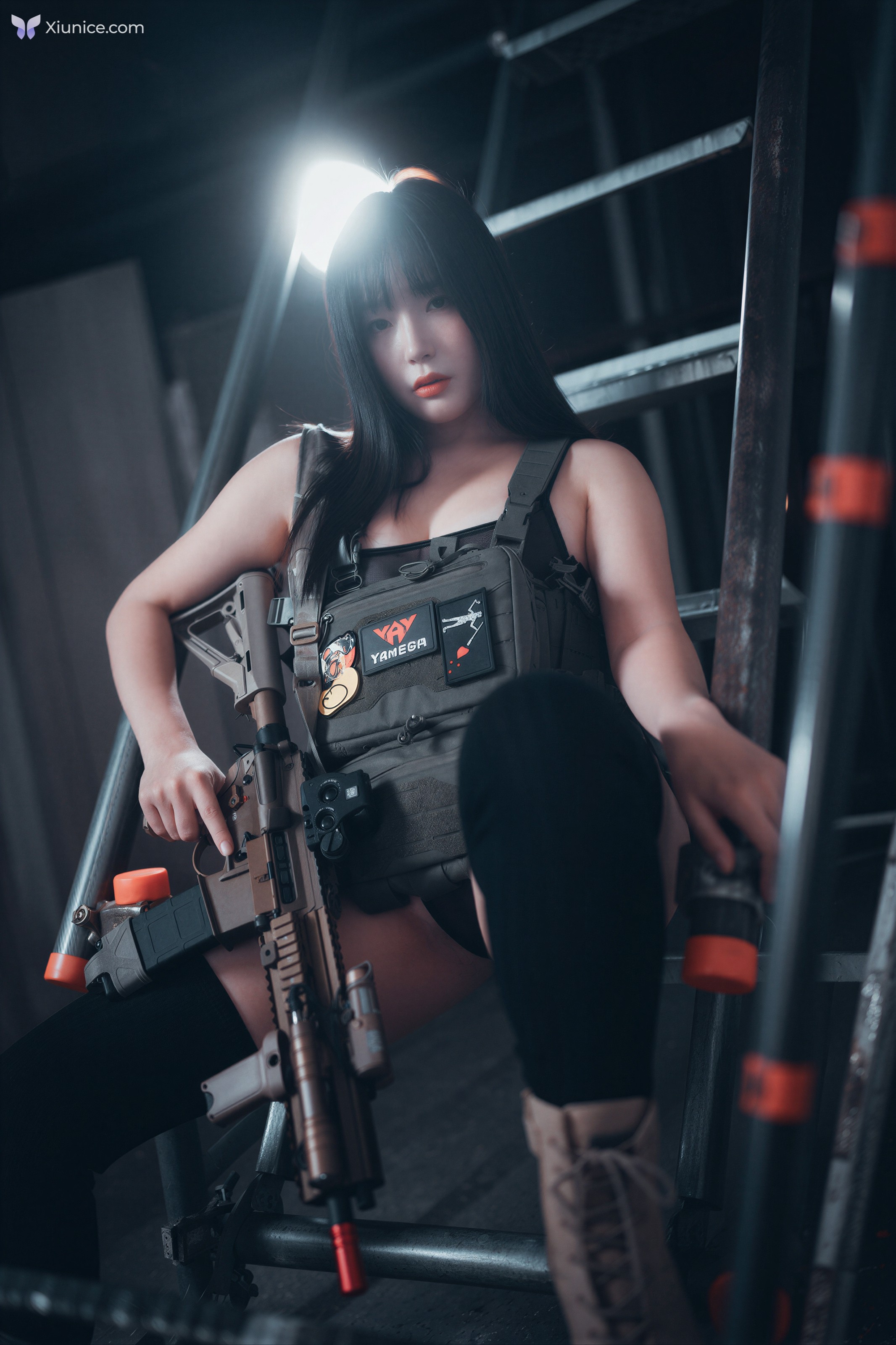AI Refined DJAWA Photo – Pia 피아- Loose and Tight Combat Green Camo 第34张