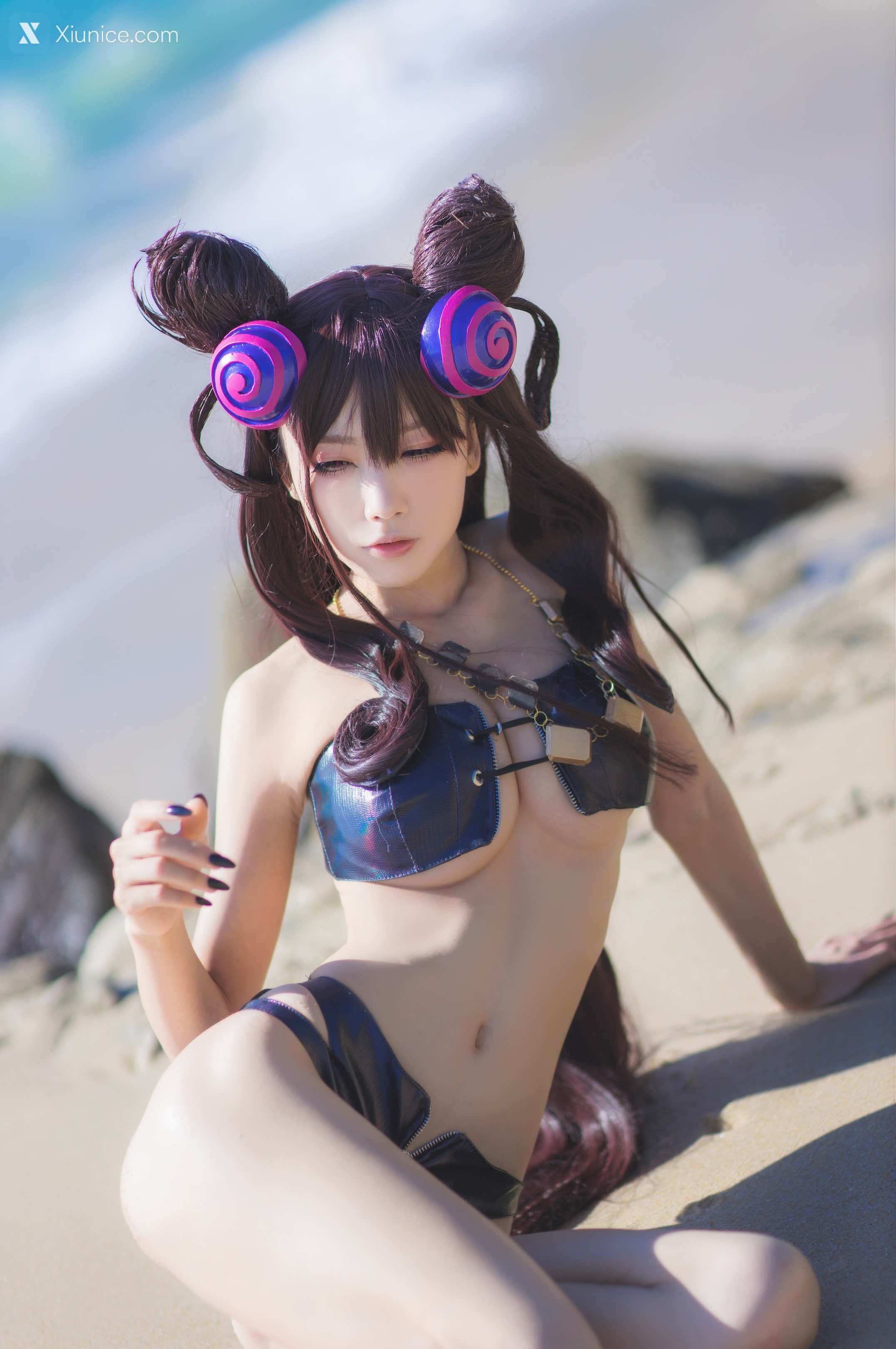 Coser@水淼Aqua – Vol.051 紫式部水着Ver 第18张