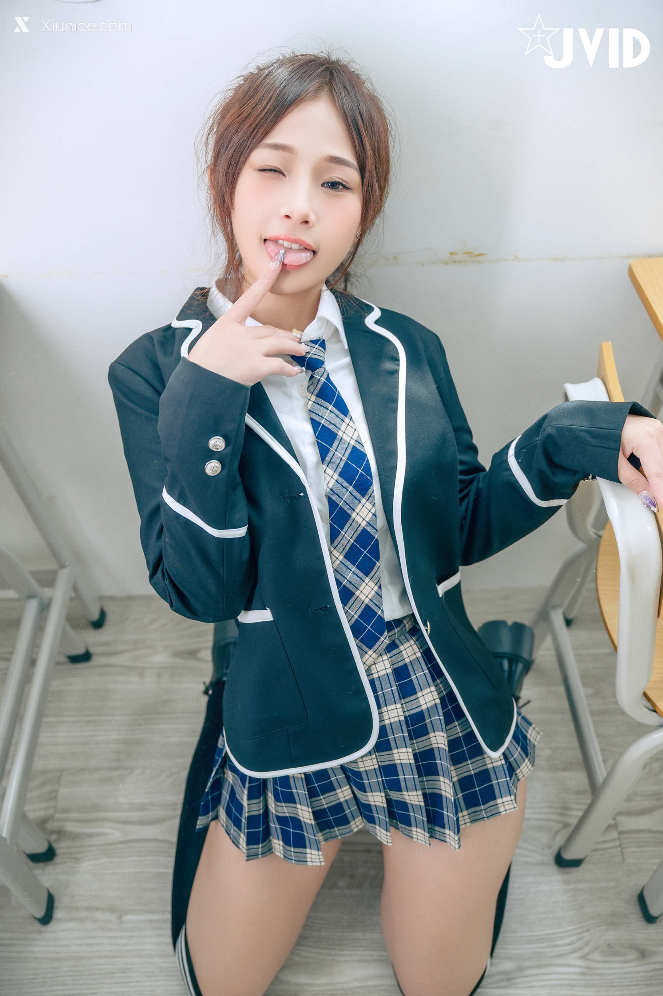JVID – 婕咪 Juice – 下课后在教室色色被老师发现 第76张