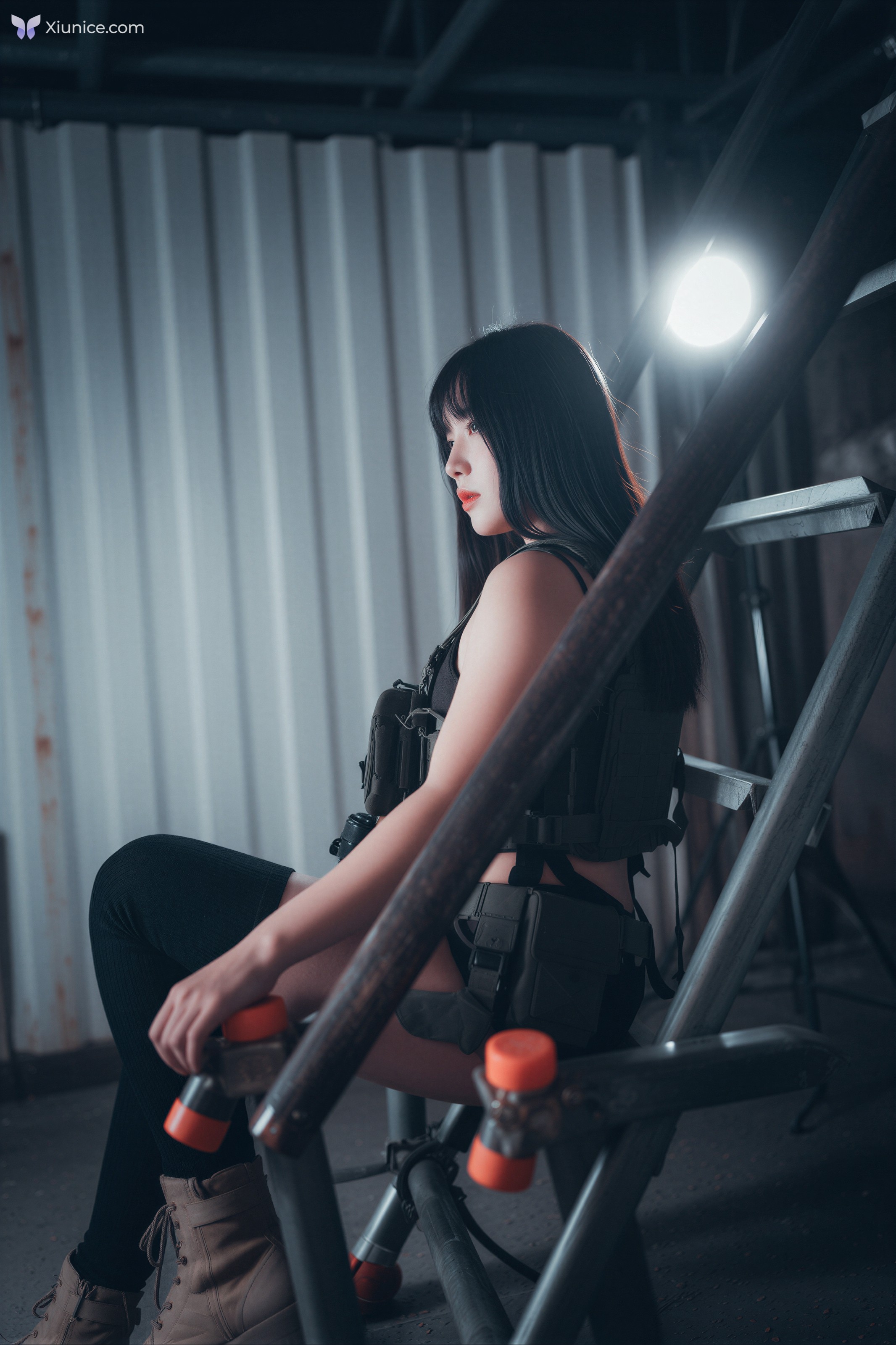 AI Refined DJAWA Photo – Pia 피아- Loose and Tight Combat Green Camo 第23张
