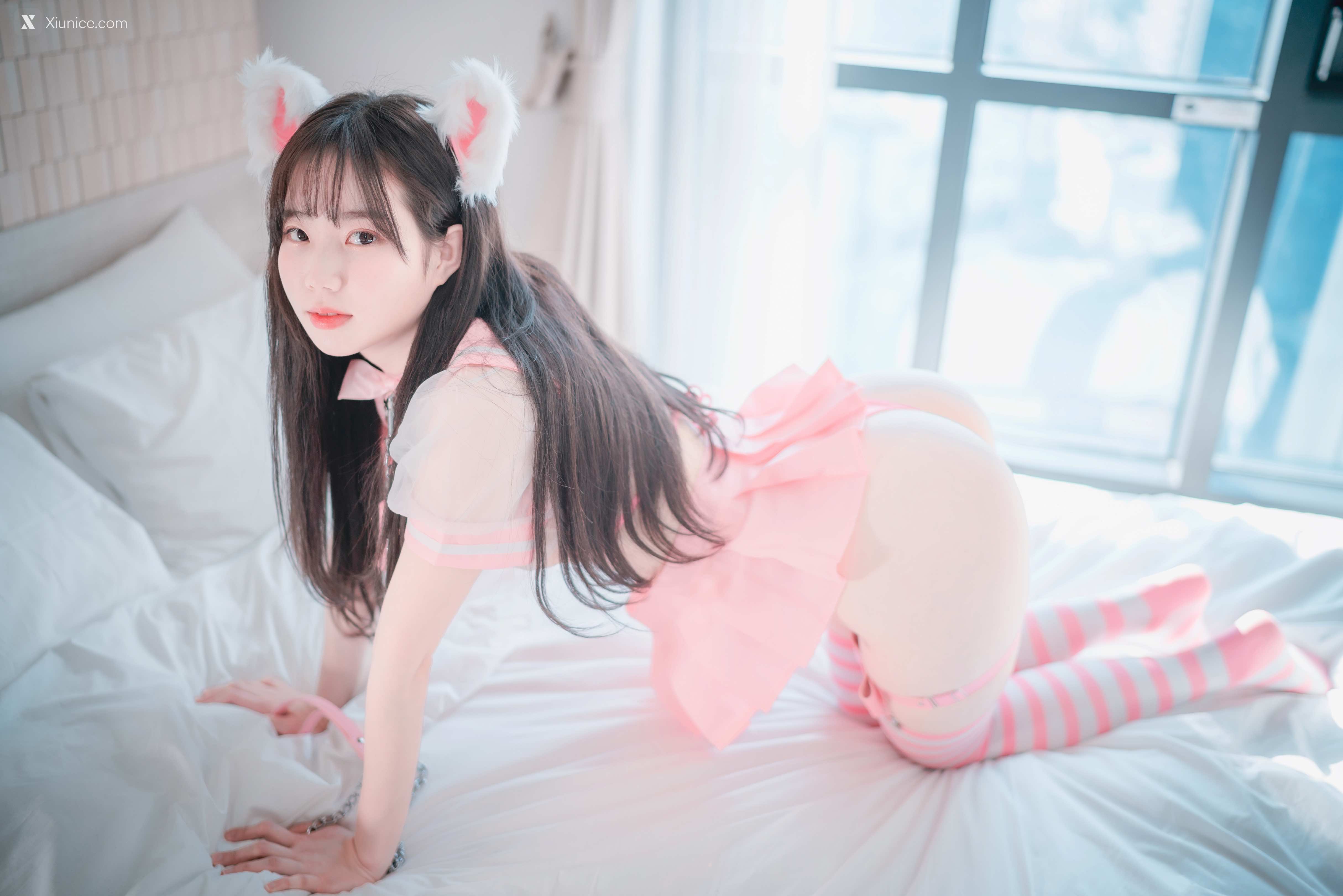 DJAWA Photo – Myu_a_ (뮤아) – Catgirl in Pink 第17张