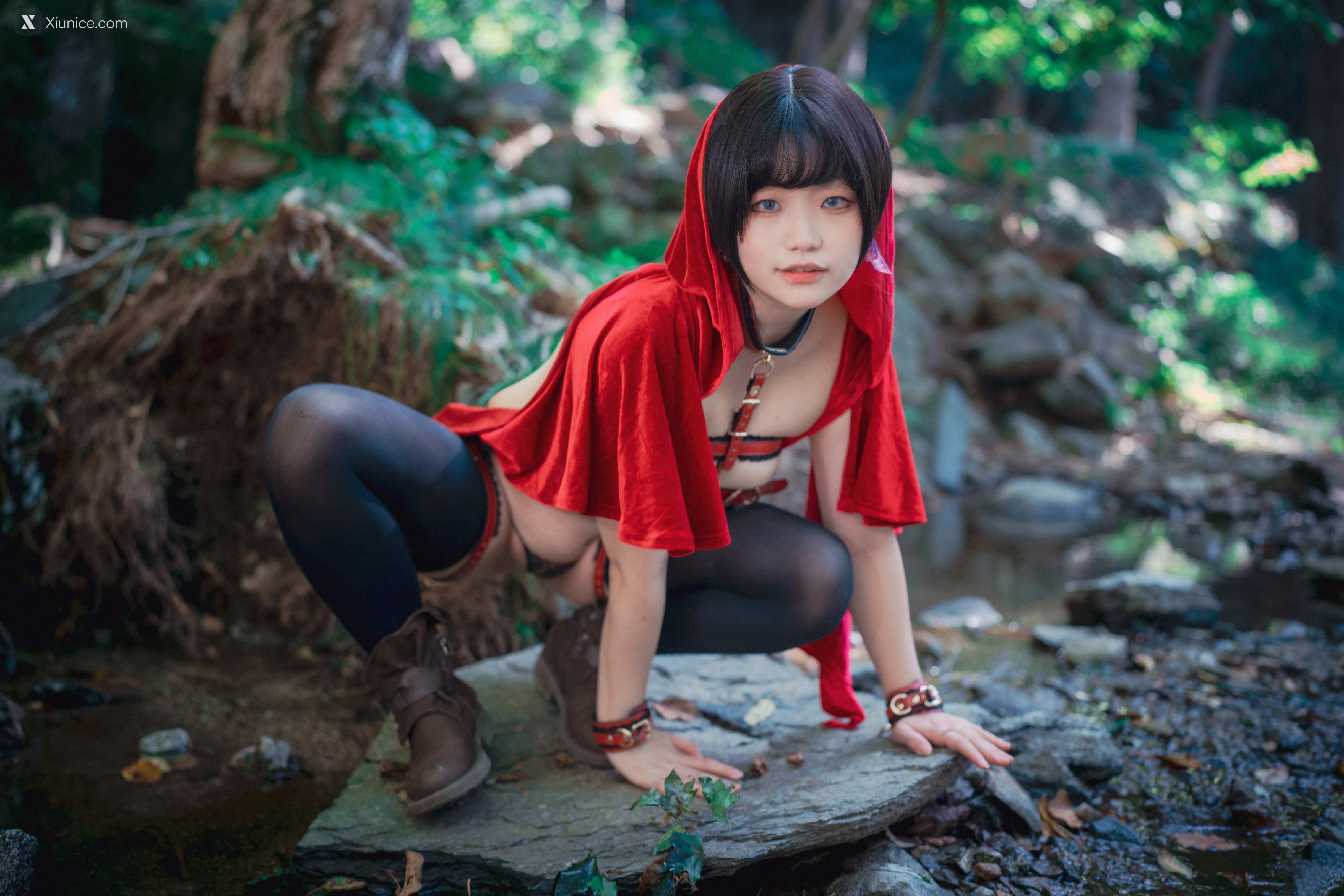 DJAWA Photo – Mimmi (밈미) – Naughty Red Hiring Hood 第59张