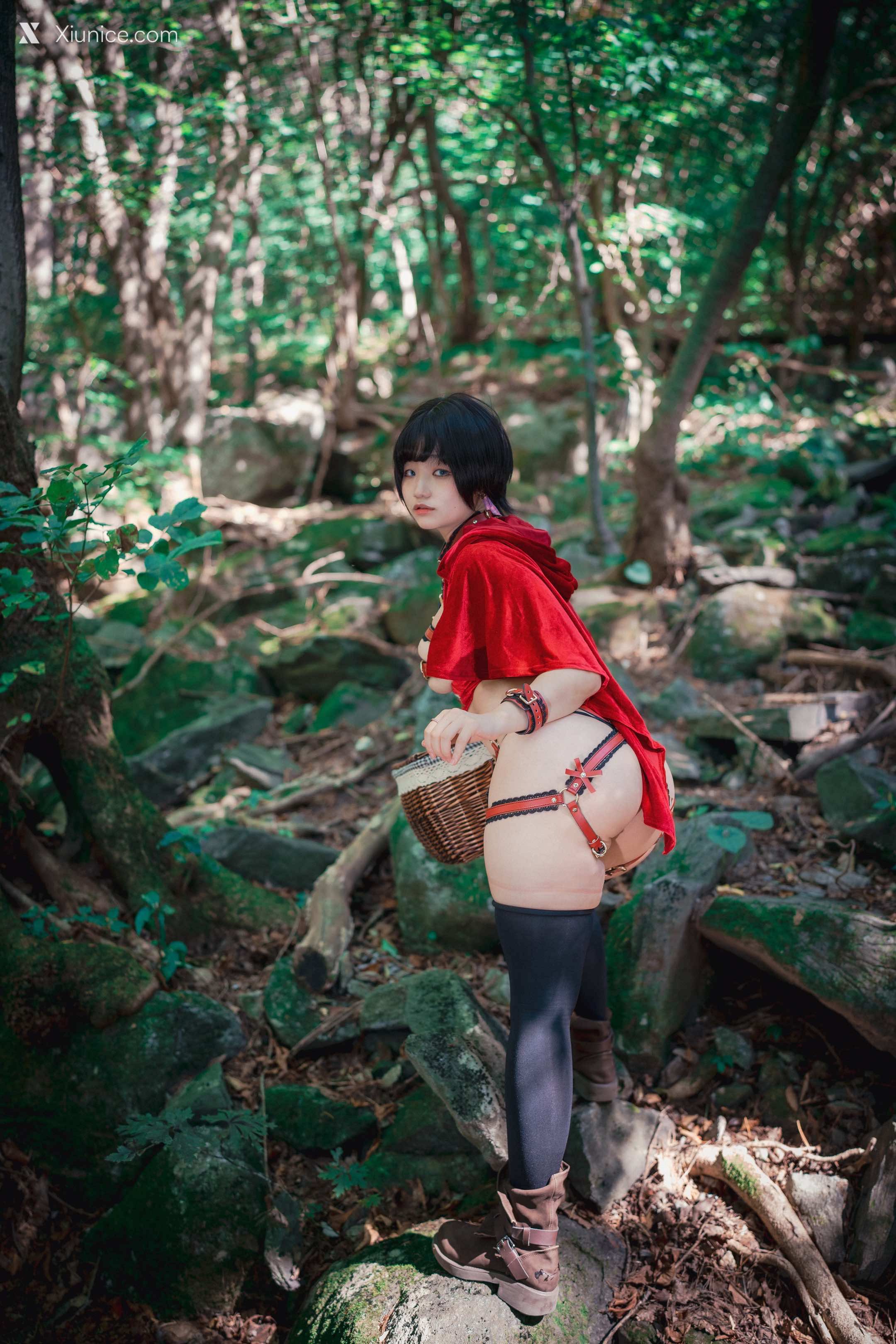 DJAWA Photo – Mimmi (밈미) – Naughty Red Hiring Hood 第18张