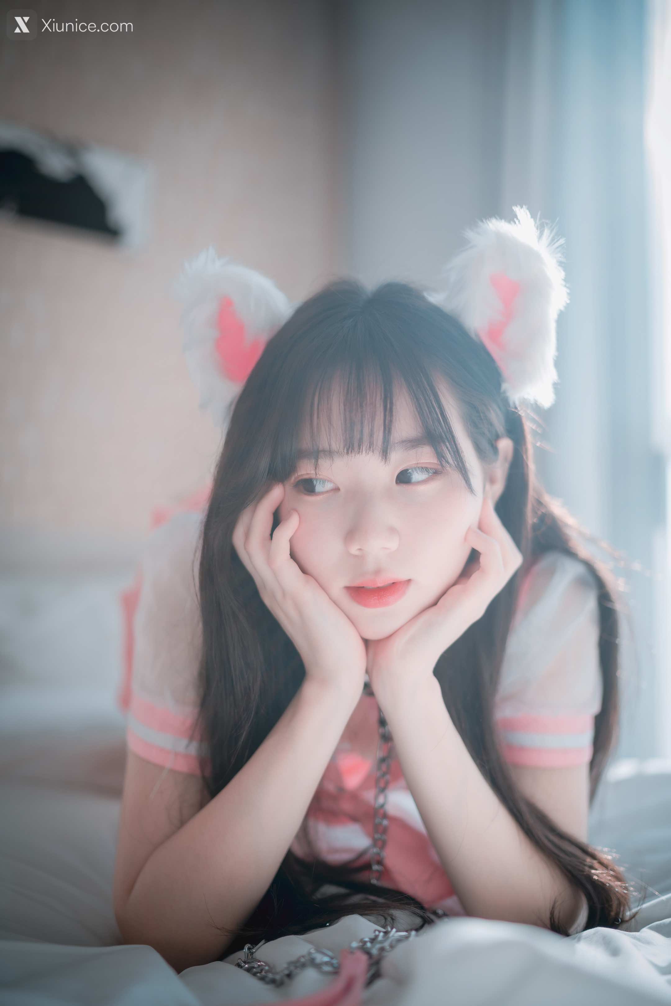 DJAWA Photo – Myu_a_ (뮤아) – Catgirl in Pink 第24张