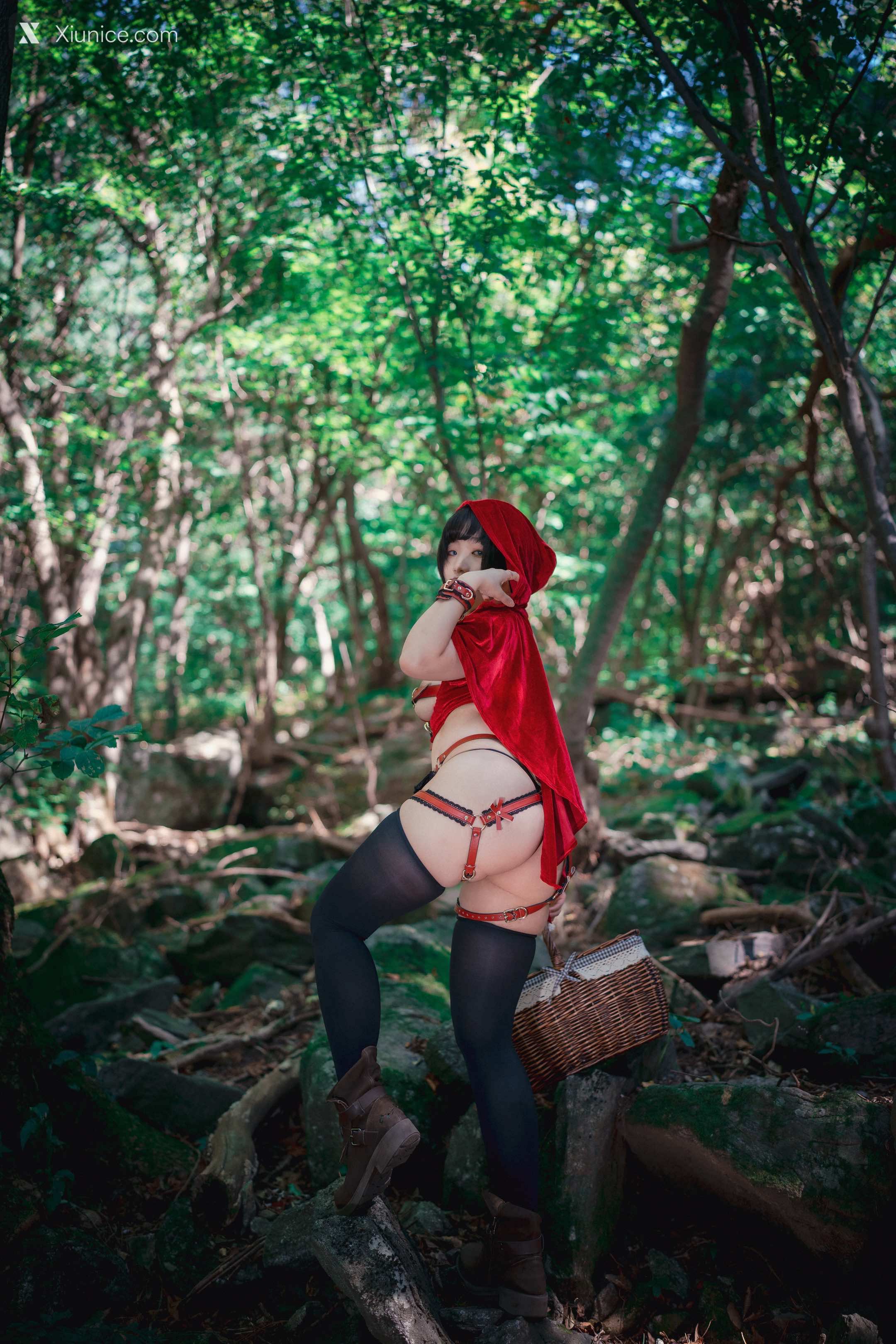 DJAWA Photo – Mimmi (밈미) – Naughty Red Hiring Hood 第22张