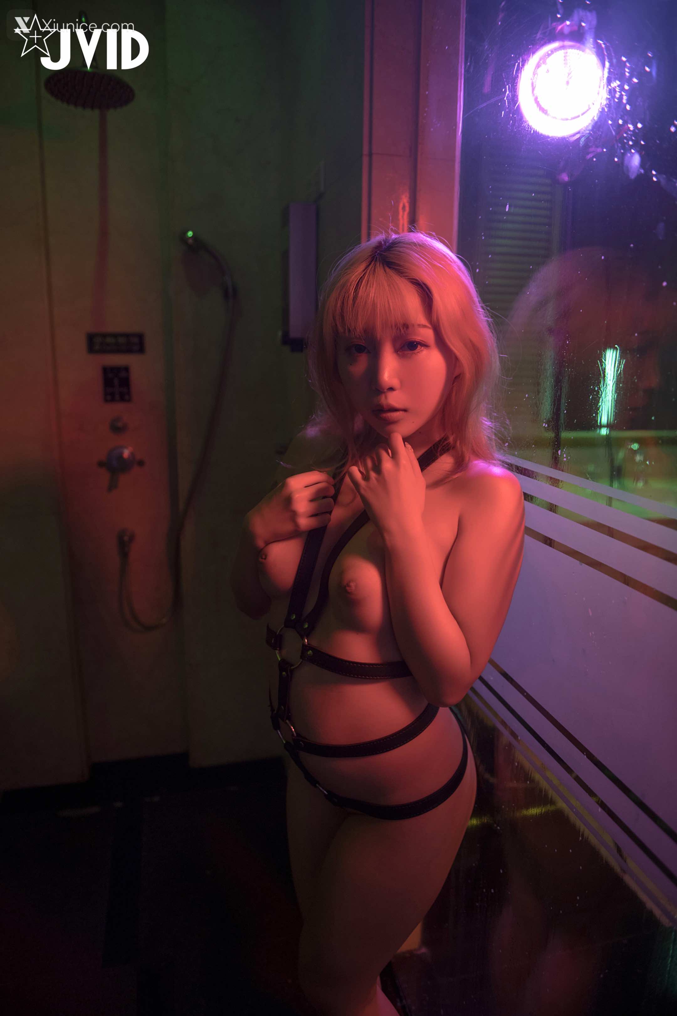 JVID – Stacy – 摇曳的光影中被束缚的美女渐渐的穴湿了等妳来征服 第13张