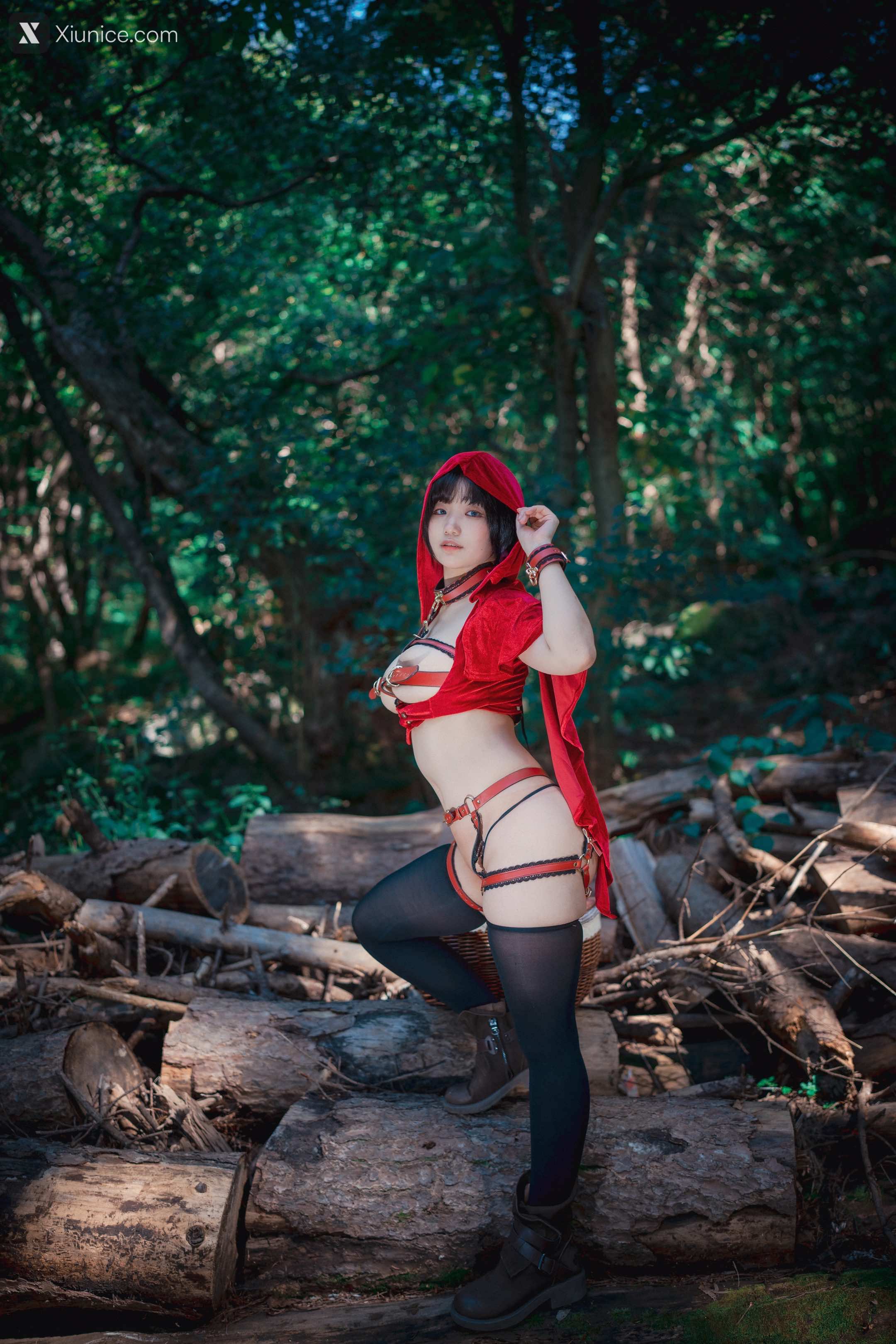 DJAWA Photo – Mimmi (밈미) – Naughty Red Hiring Hood 第81张
