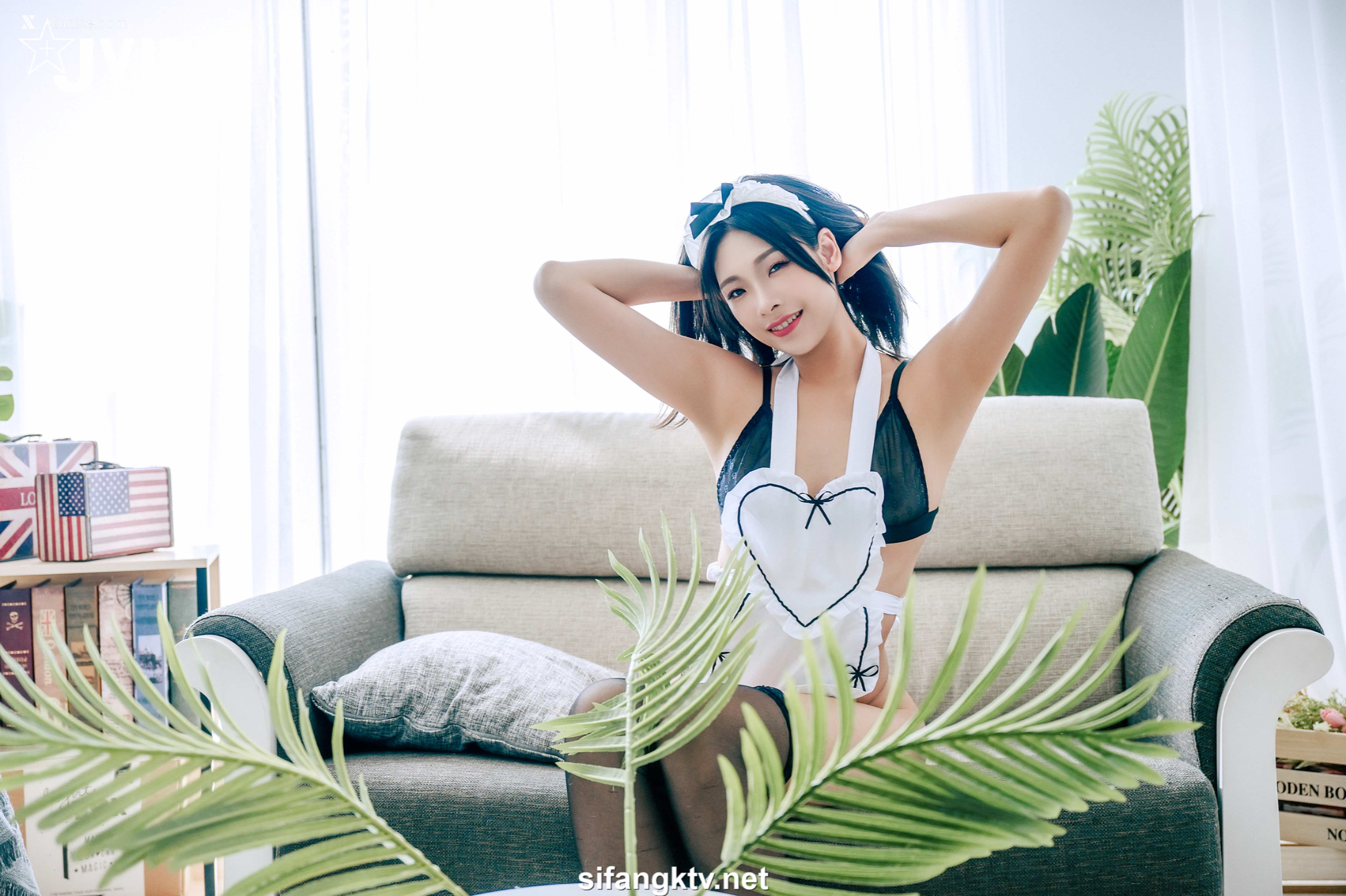 JVID – 露露咪 – 露露咪淫蕩小女僕 露露咪の特別服務 幫主人足交到射了 粉嫩美乳美鮑 第73张
