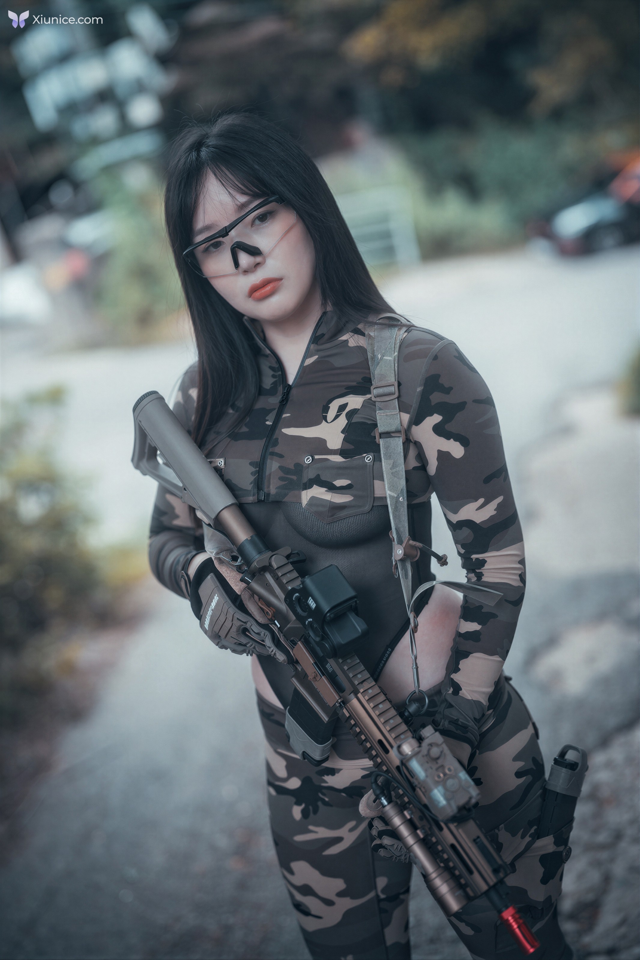 AI Refined DJAWA Photo – Pia 피아- Loose and Tight Combat Green Camo 第69张
