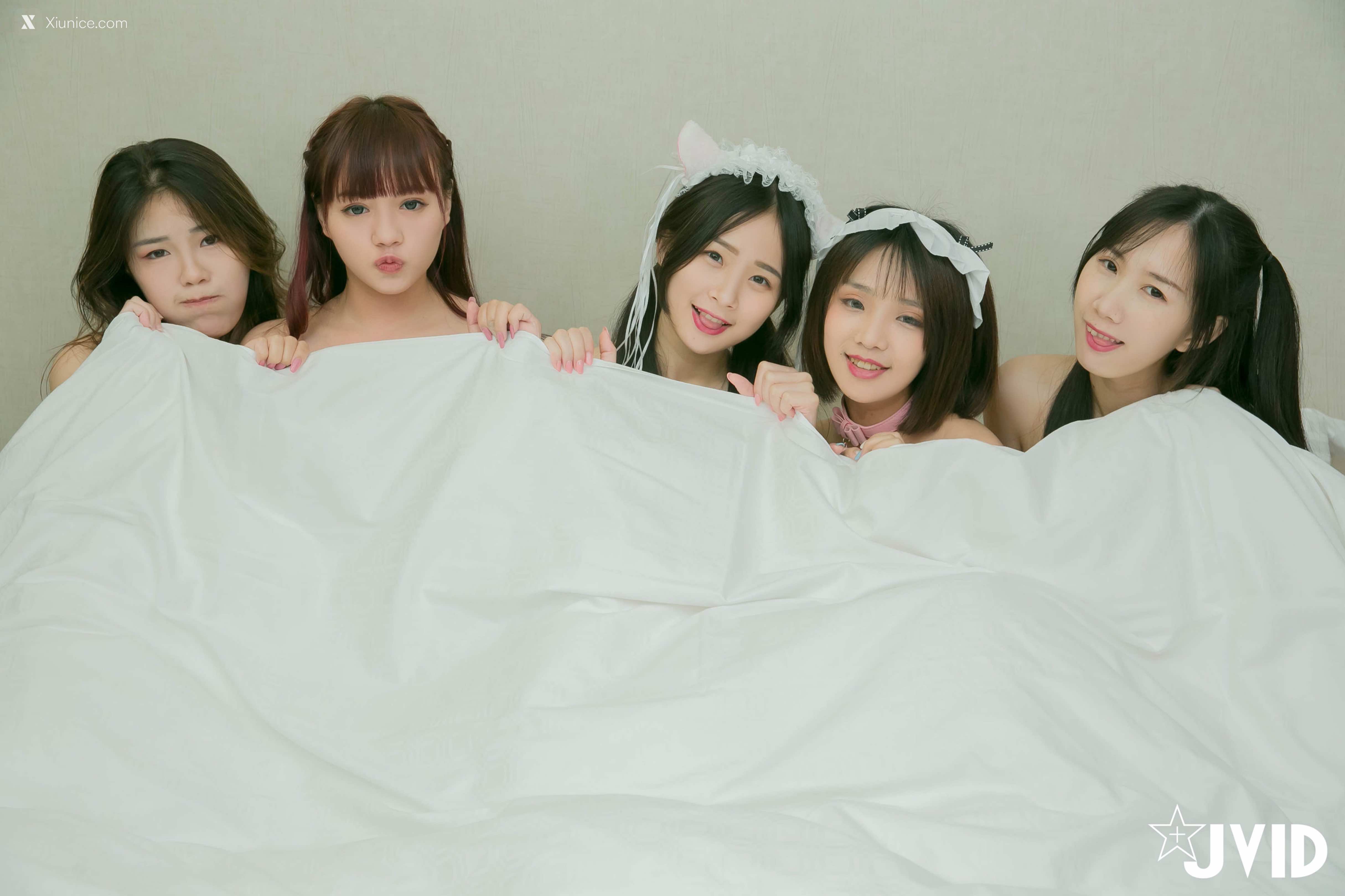 JVID – 最狂色气 5人厨娘 淫乱满点 围炉后的淫春梦幻点心上菜 第125张