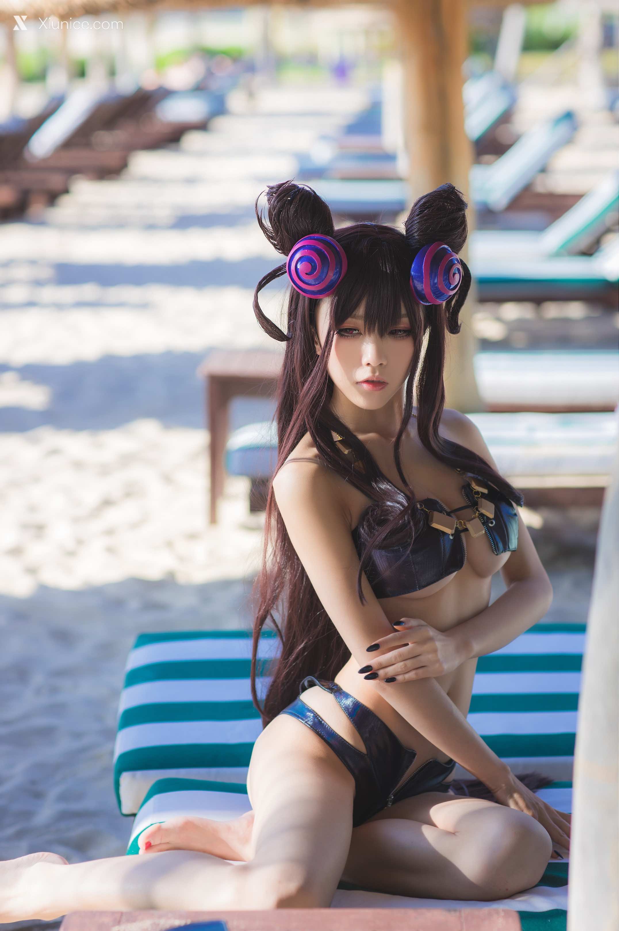 Coser@水淼Aqua – Vol.051 紫式部水着Ver 第36张