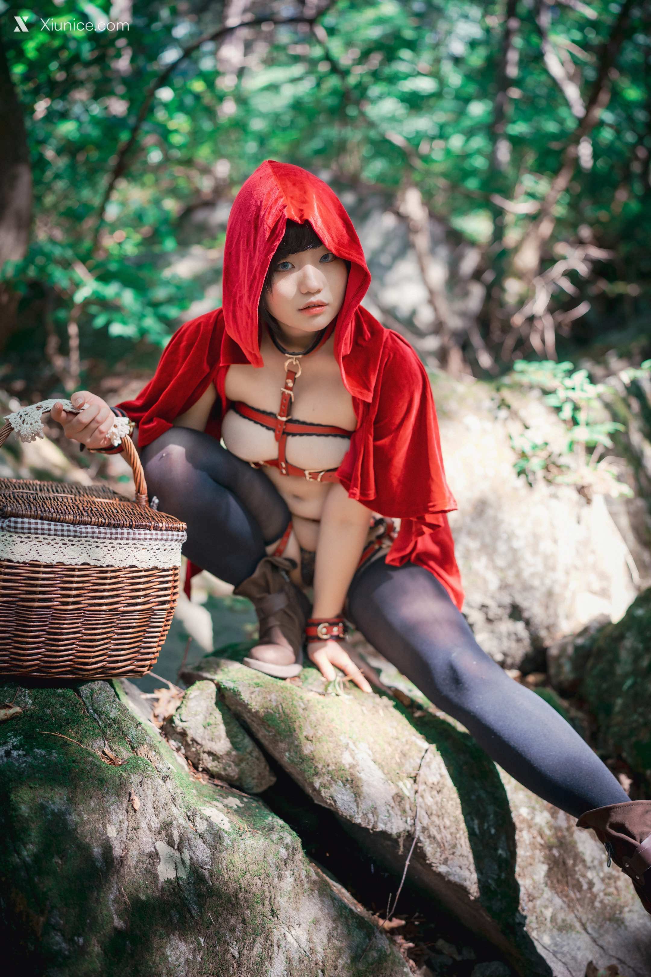 DJAWA Photo – Mimmi (밈미) – Naughty Red Hiring Hood 第42张