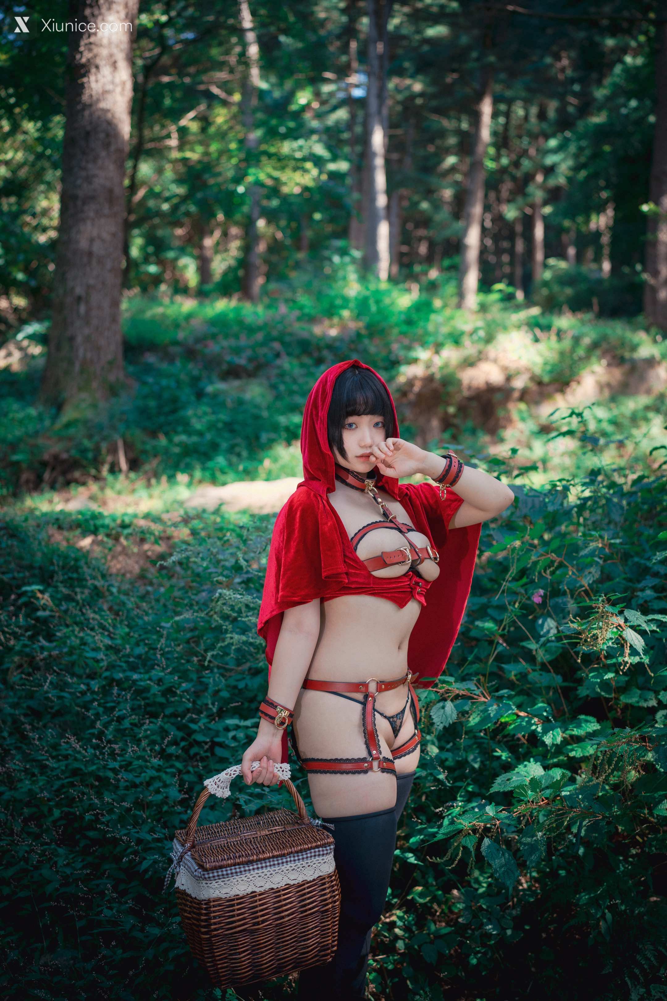 DJAWA Photo – Mimmi (밈미) – Naughty Red Hiring Hood 第2张