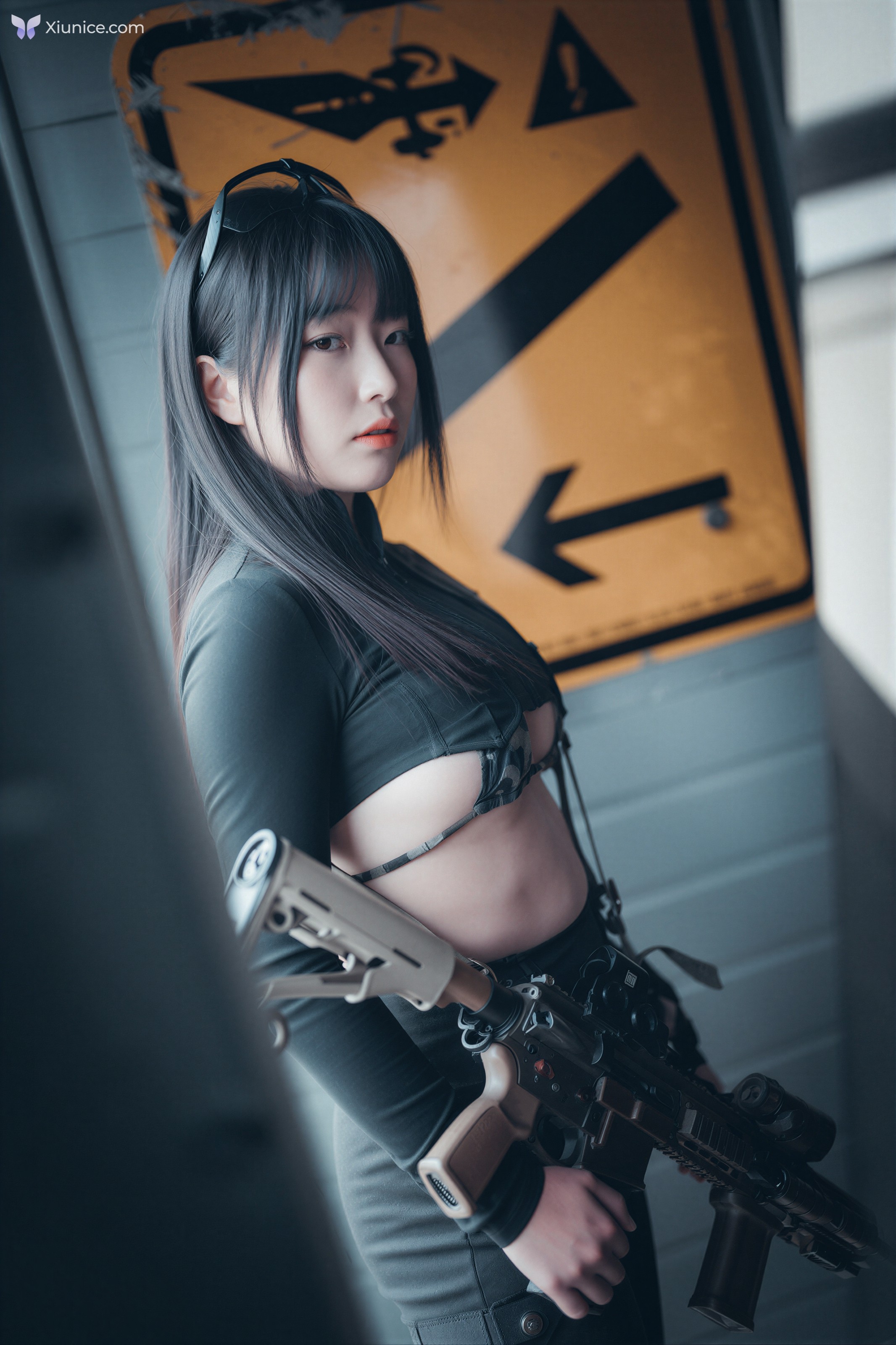 AI Refined DJAWA Photo – Pia 피아- Loose and Tight Combat Green Camo 第31张