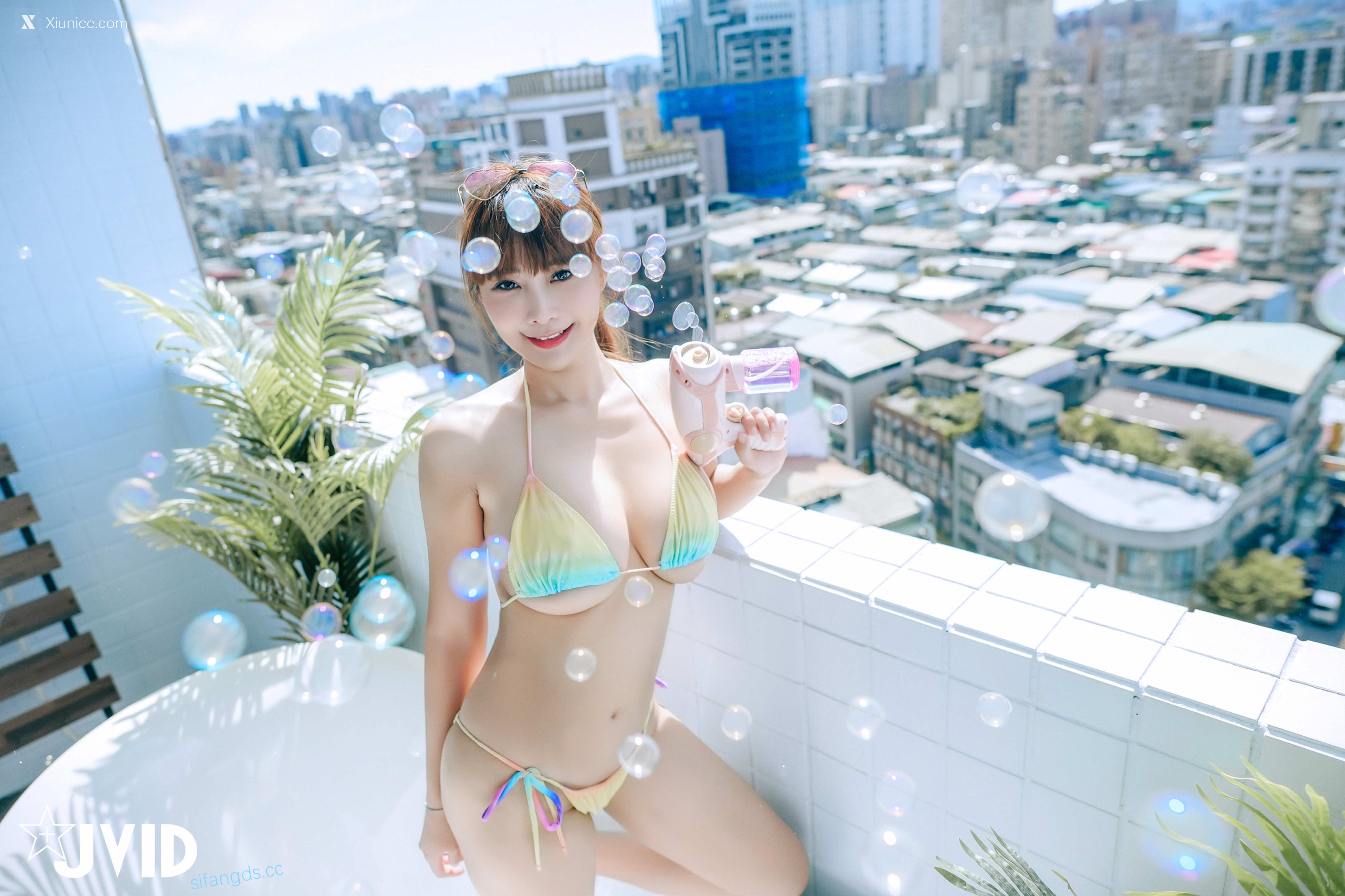 JVID – Lele 樂樂 – 去年大受好評的陽臺城市比基尼-樂樂應大家要求推出續集 第229张