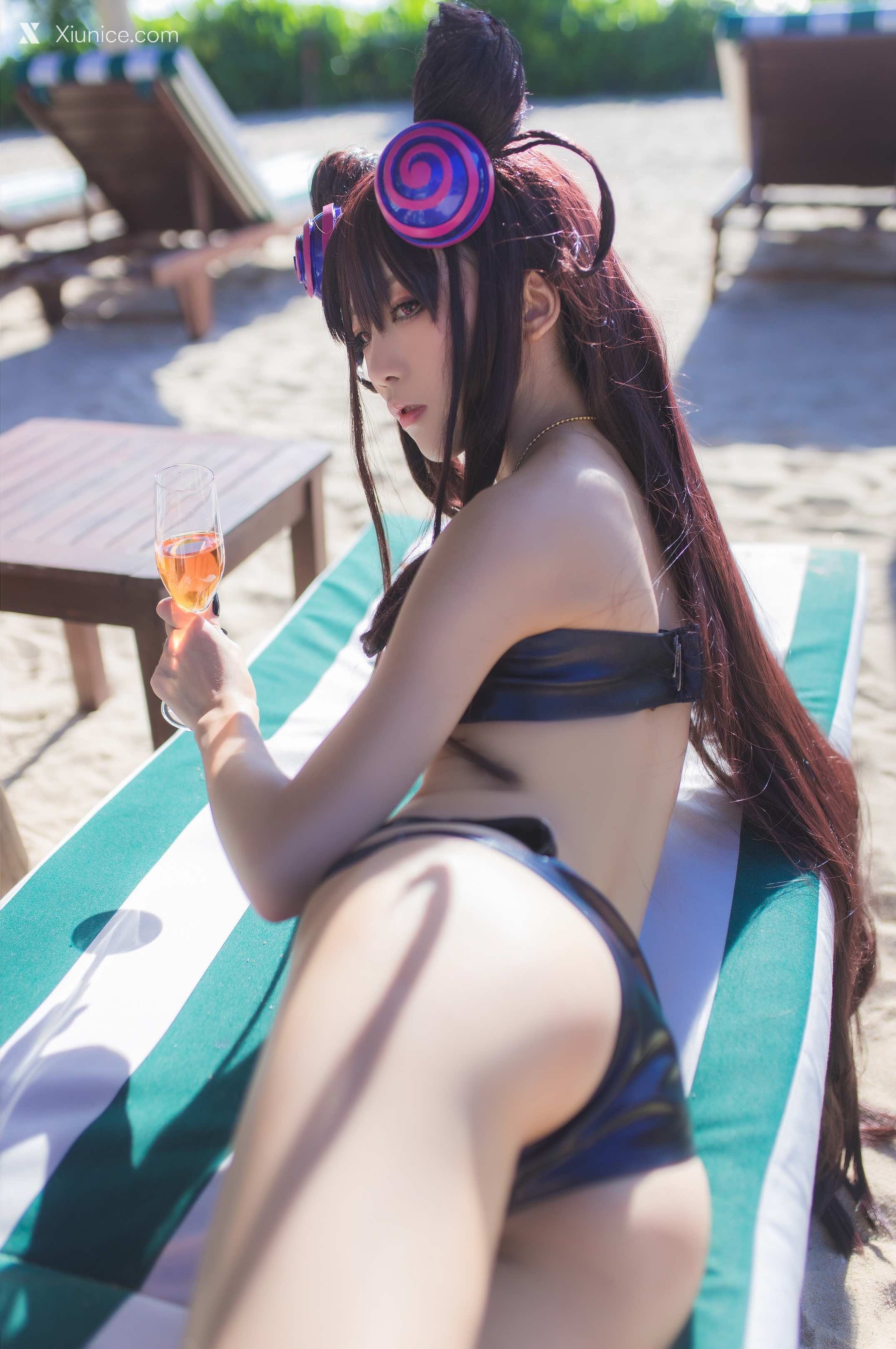 Coser@水淼Aqua – Vol.051 紫式部水着Ver 第22张