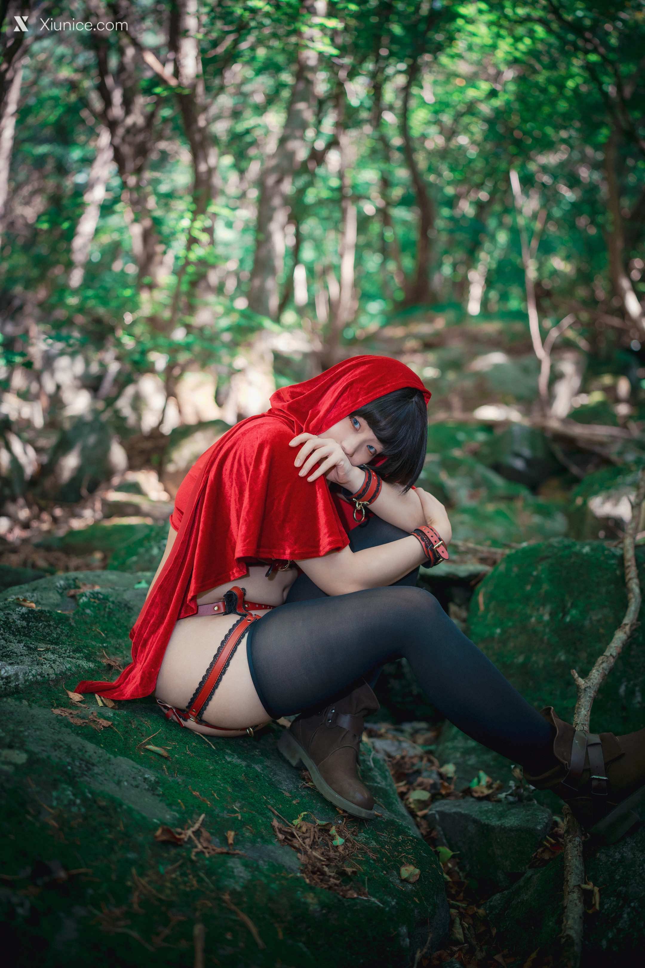 DJAWA Photo – Mimmi (밈미) – Naughty Red Hiring Hood 第27张
