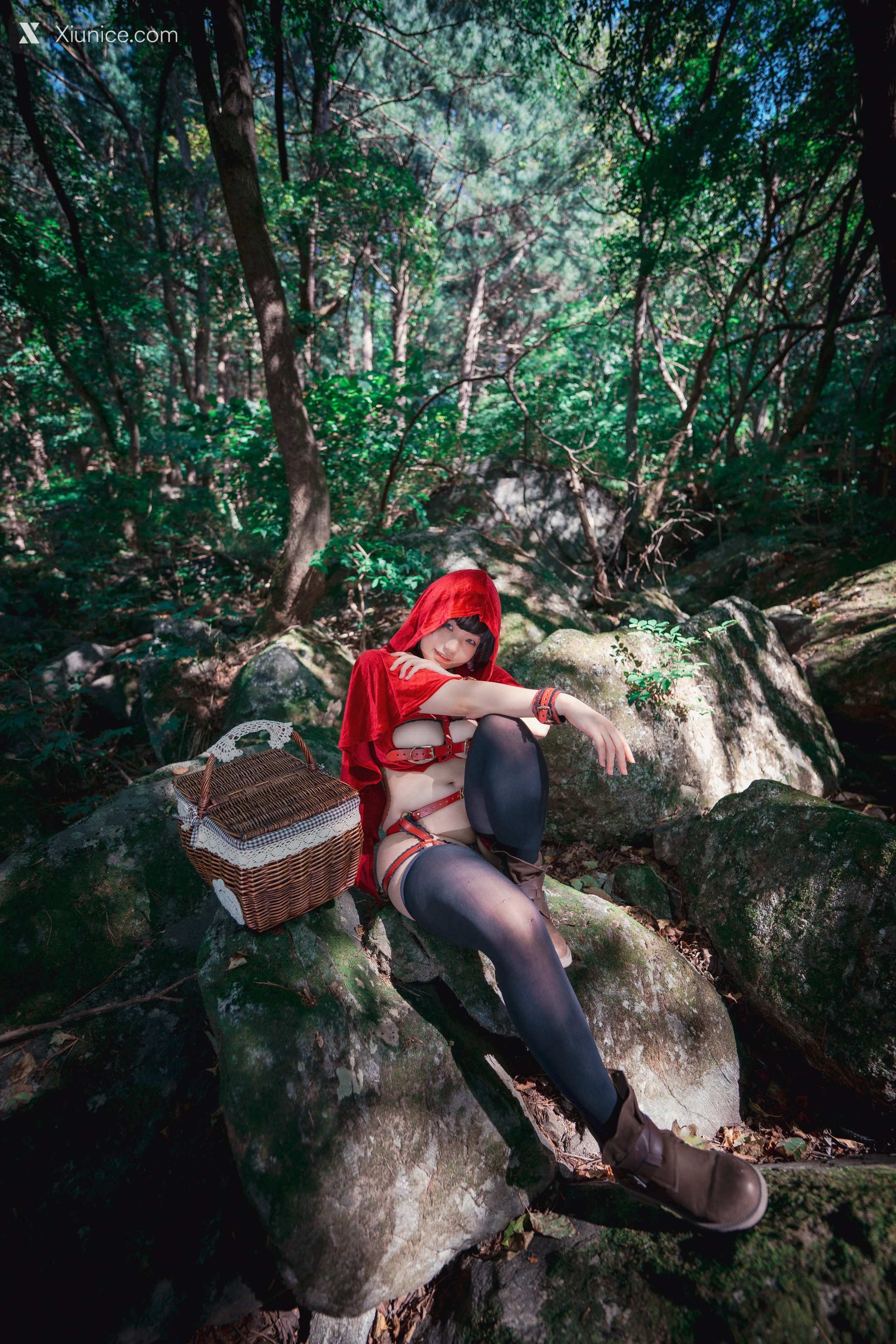 DJAWA Photo – Mimmi (밈미) – Naughty Red Hiring Hood 第48张