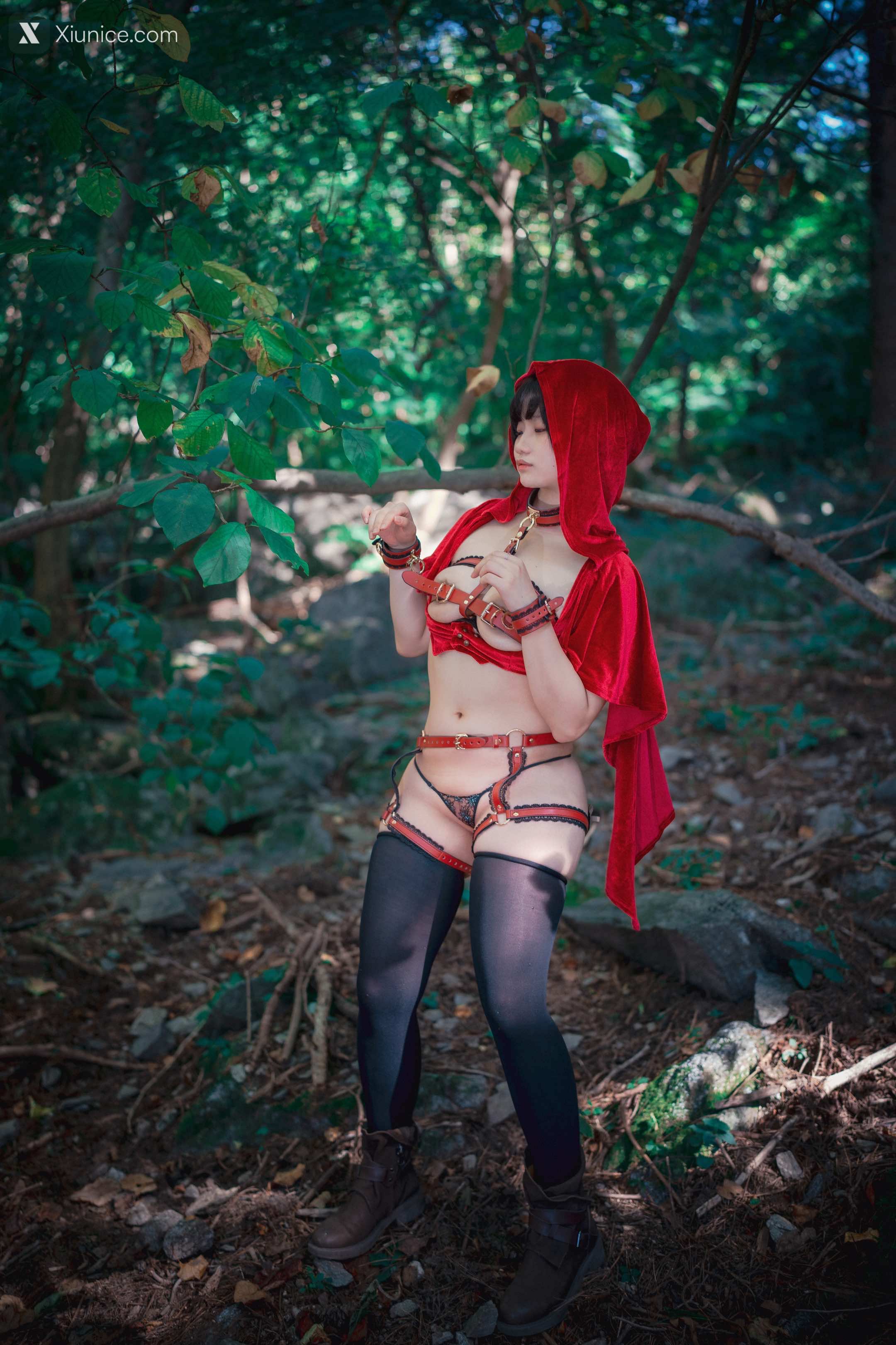 DJAWA Photo – Mimmi (밈미) – Naughty Red Hiring Hood 第85张