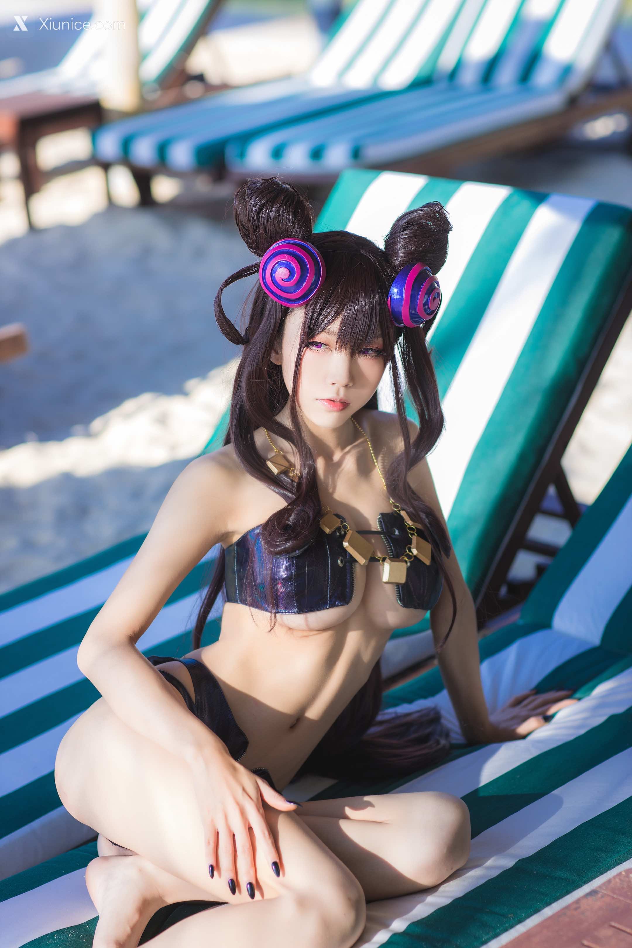 Coser@水淼Aqua – Vol.051 紫式部水着Ver 第30张