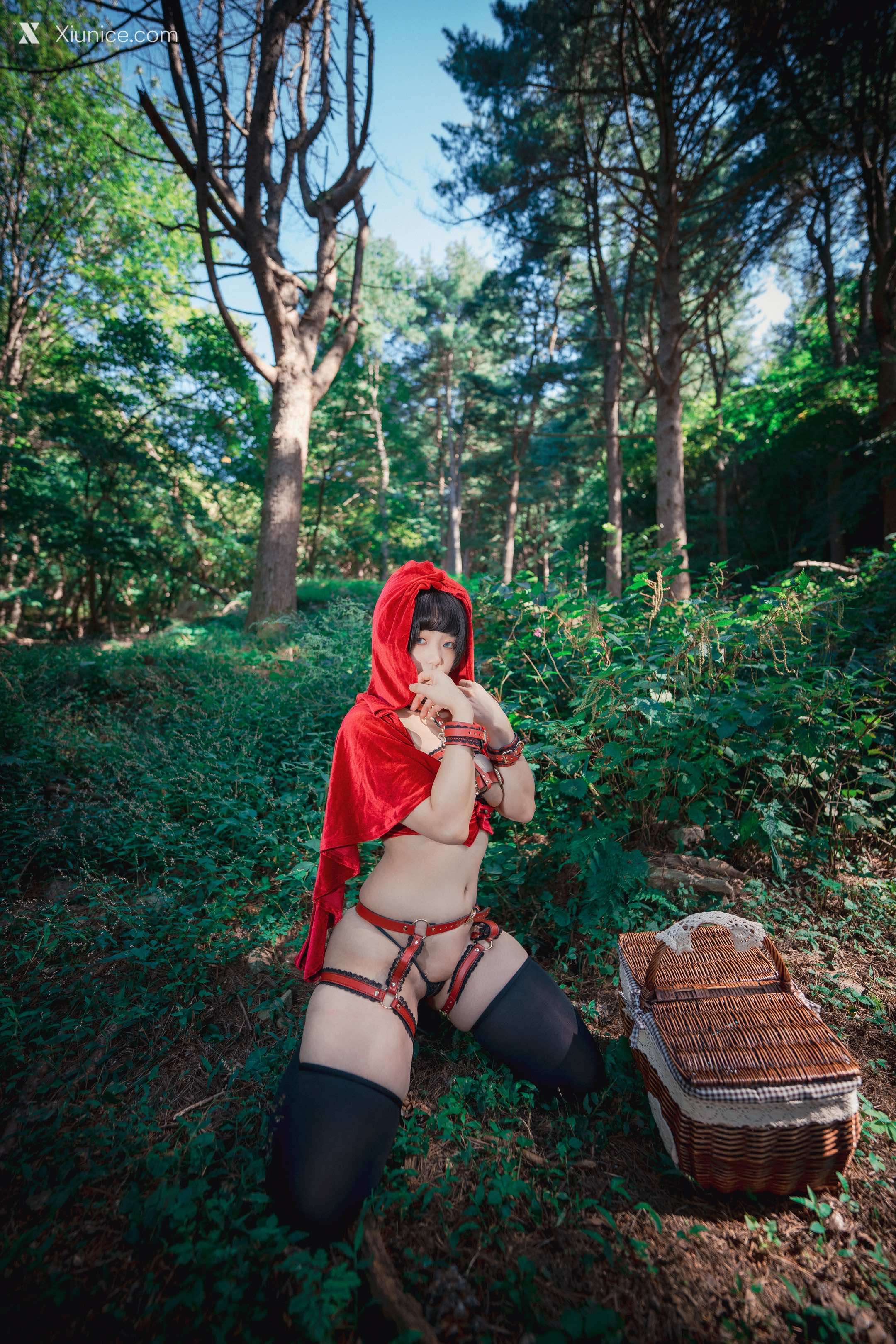 DJAWA Photo – Mimmi (밈미) – Naughty Red Hiring Hood 第15张