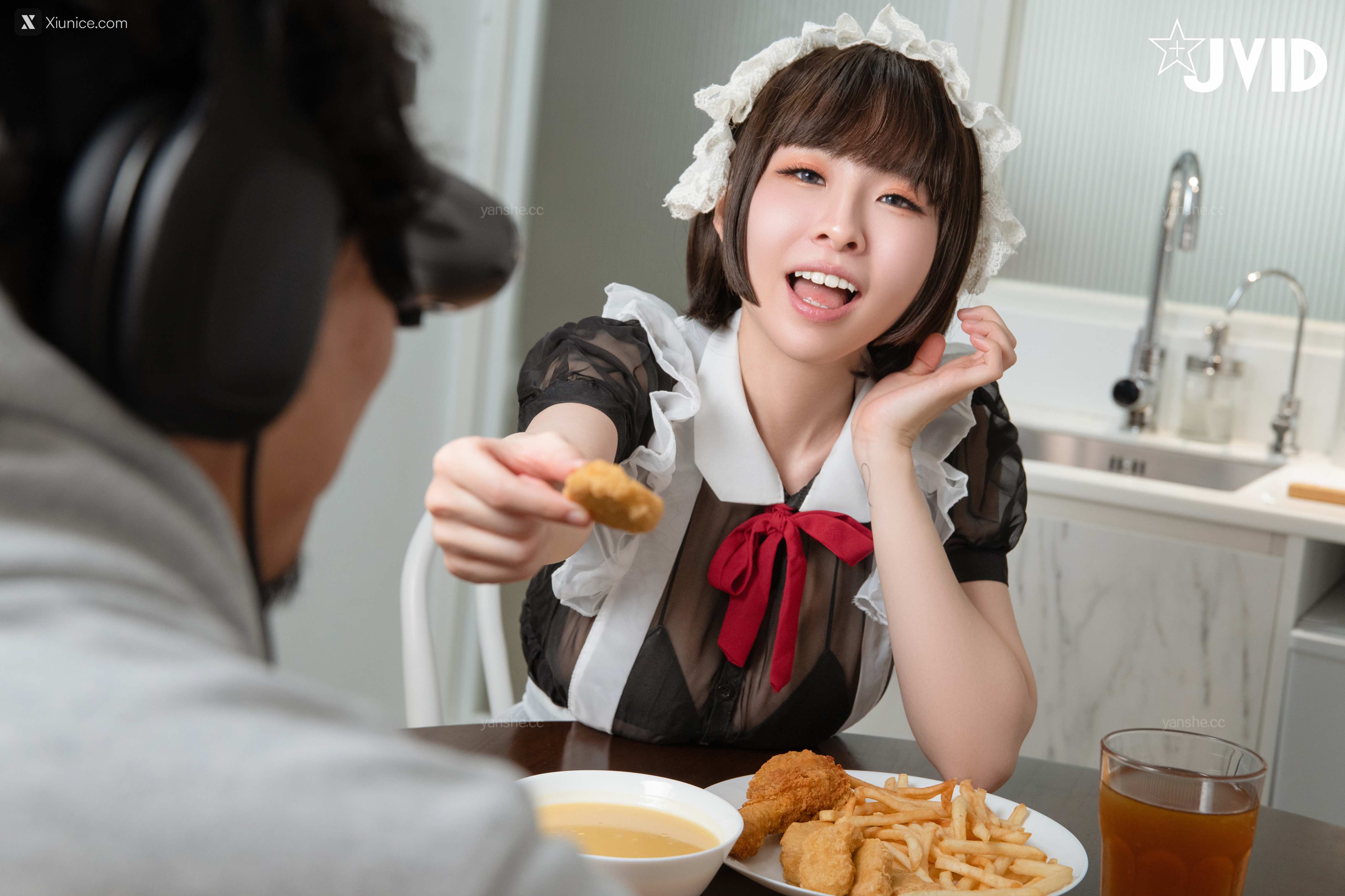 JVID – 黎菲兒 – 《元宇宙》-巨乳女仆，挑逗版 第22张