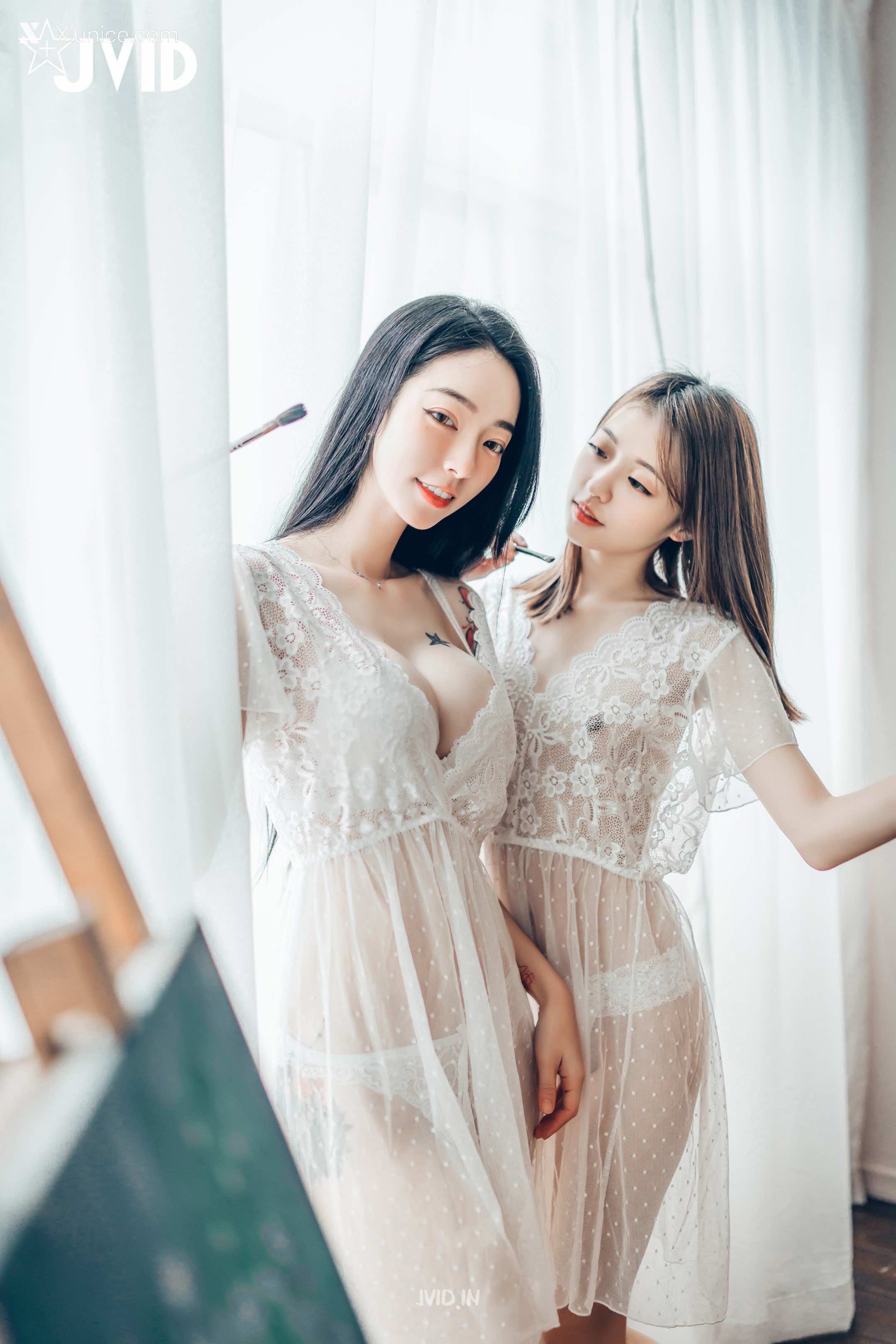 JVID – 妍妍 Angel & 飘飘 – 百合花神の美少女-最色色嘗試-辰辰特別客串！色色最大突破 第25张