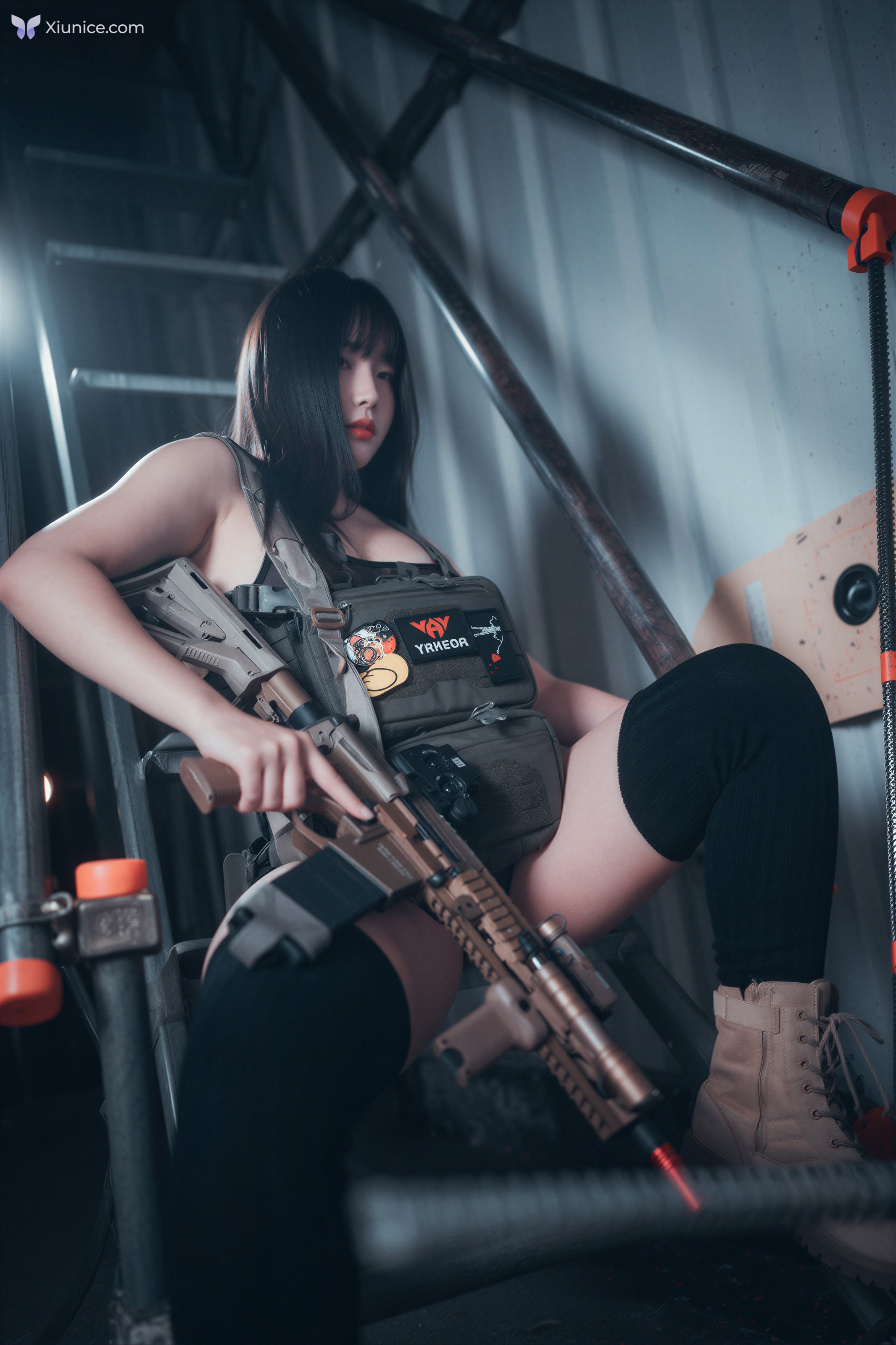 AI Refined DJAWA Photo – Pia 피아- Loose and Tight Combat Green Camo 第45张